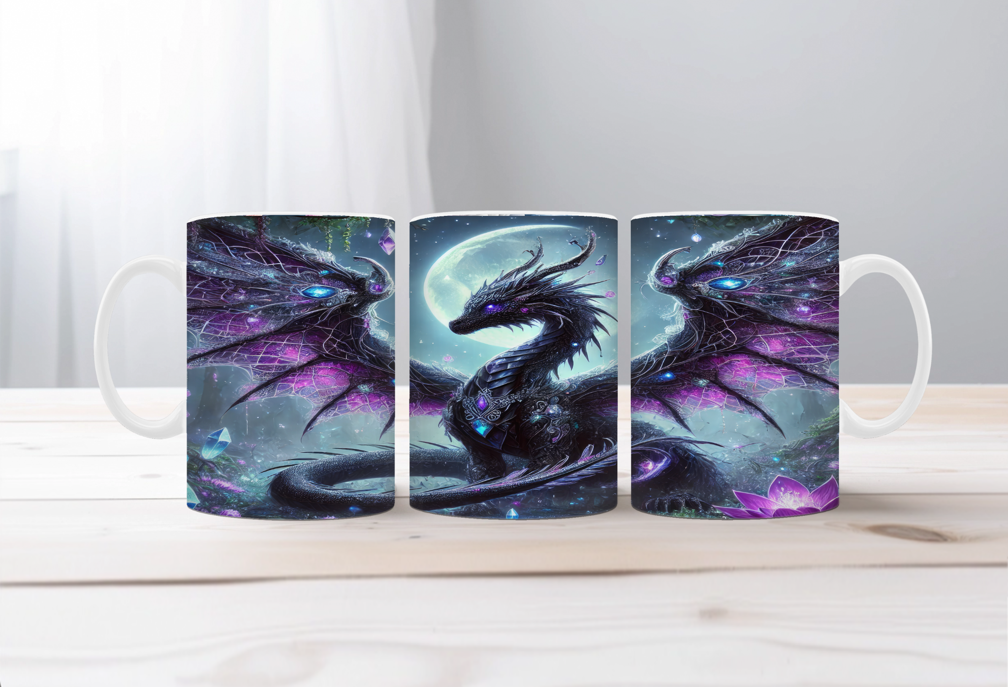 Majestic Dragon Scales Coffee Mug