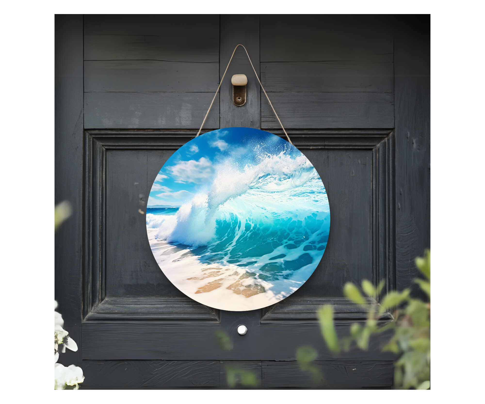 Salty Air Welcome Door Signs