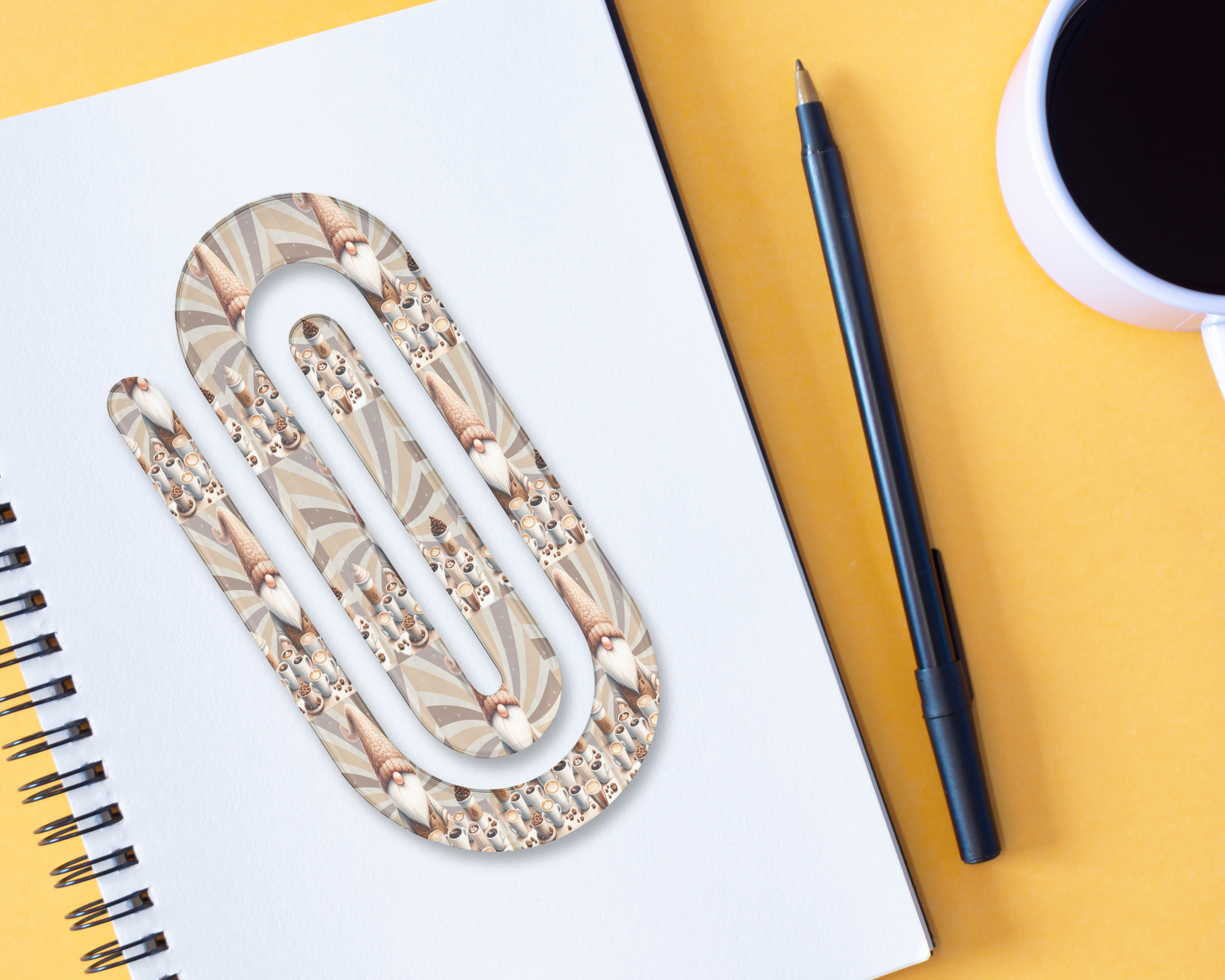 Brew‑tiful Coffee Jumbo Paper Clips