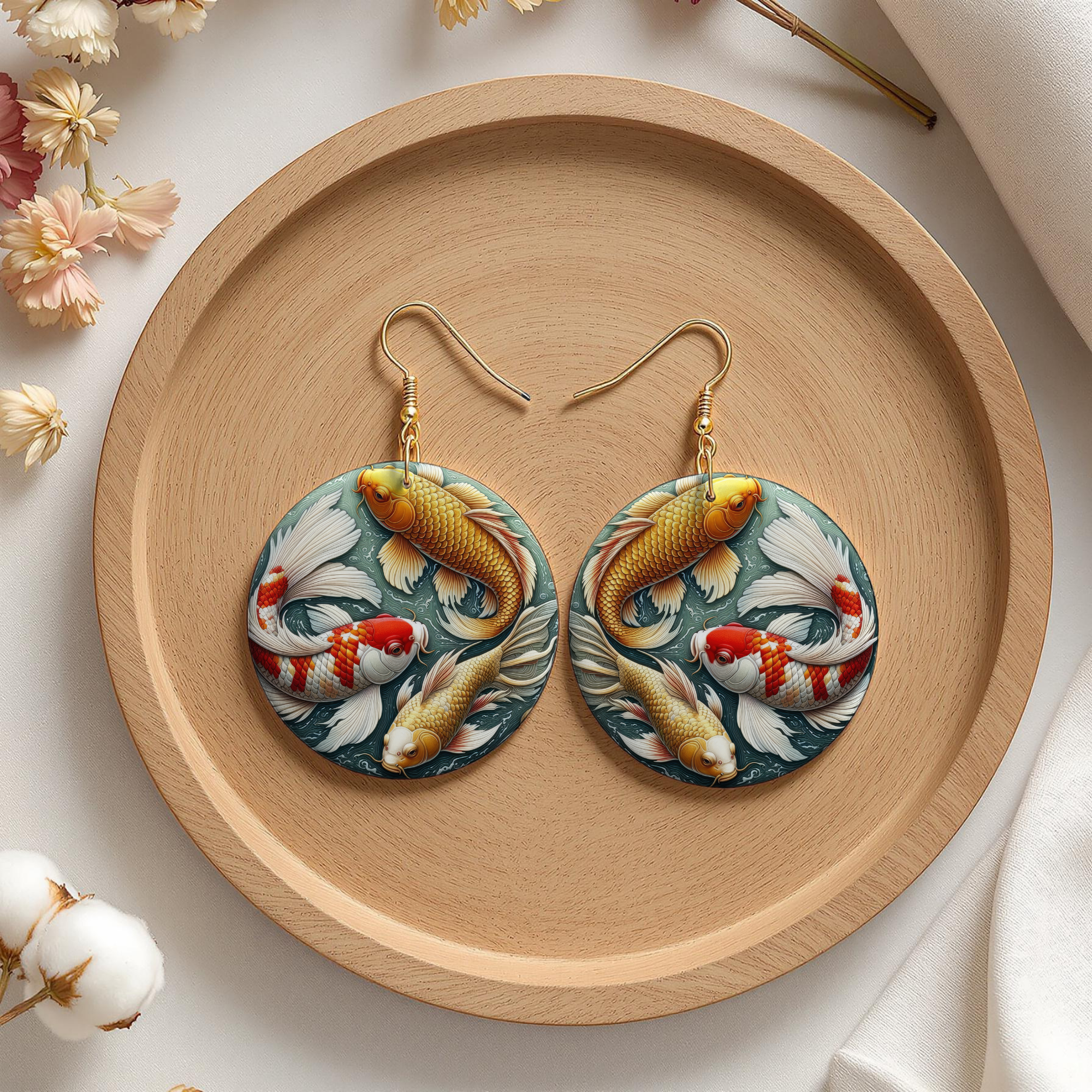 Koi Fish Earrings