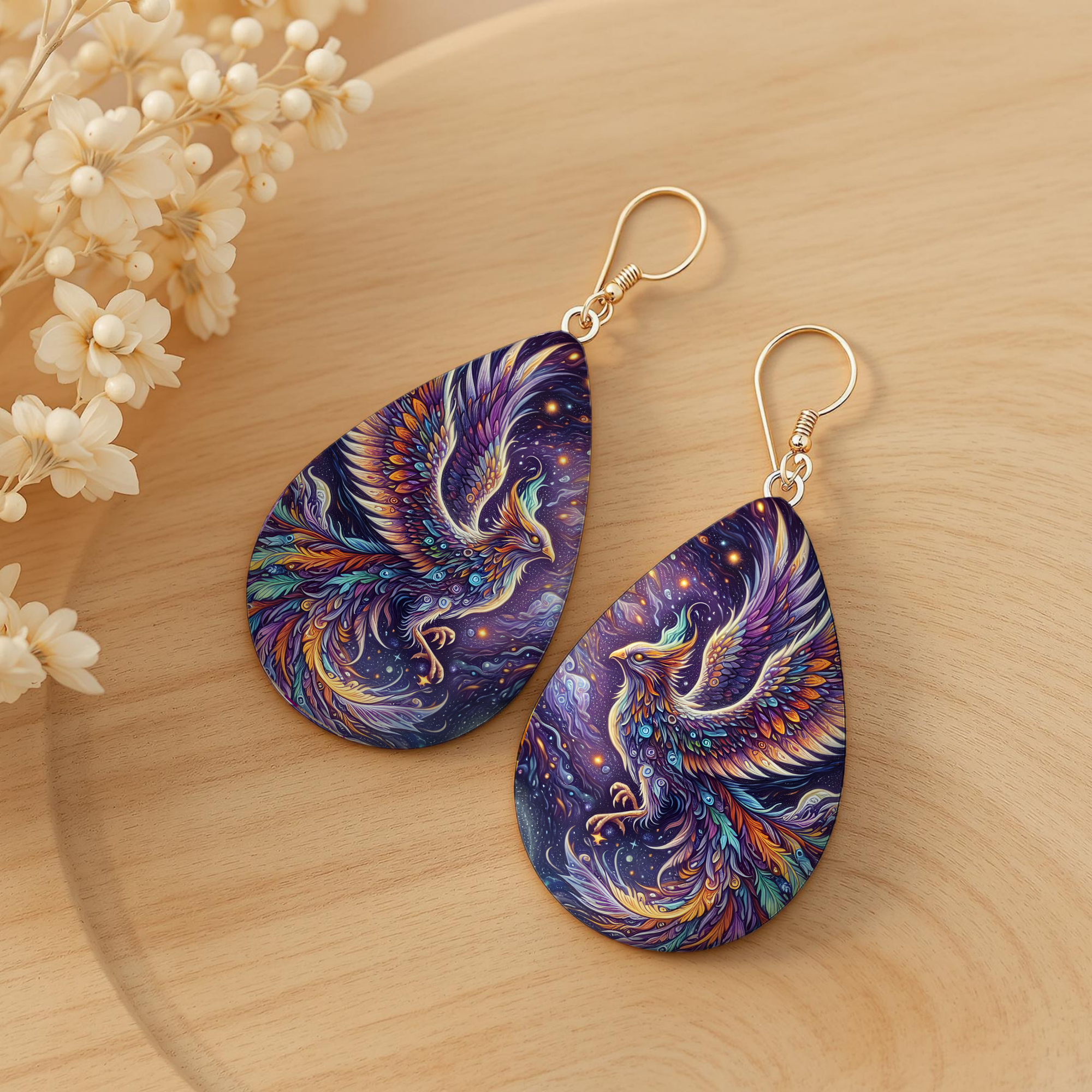 Phoenix Teardrop Earrings