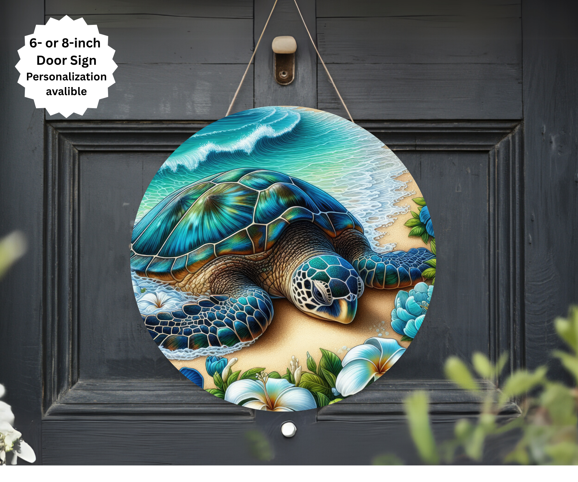 Sea Turtle Door Signs