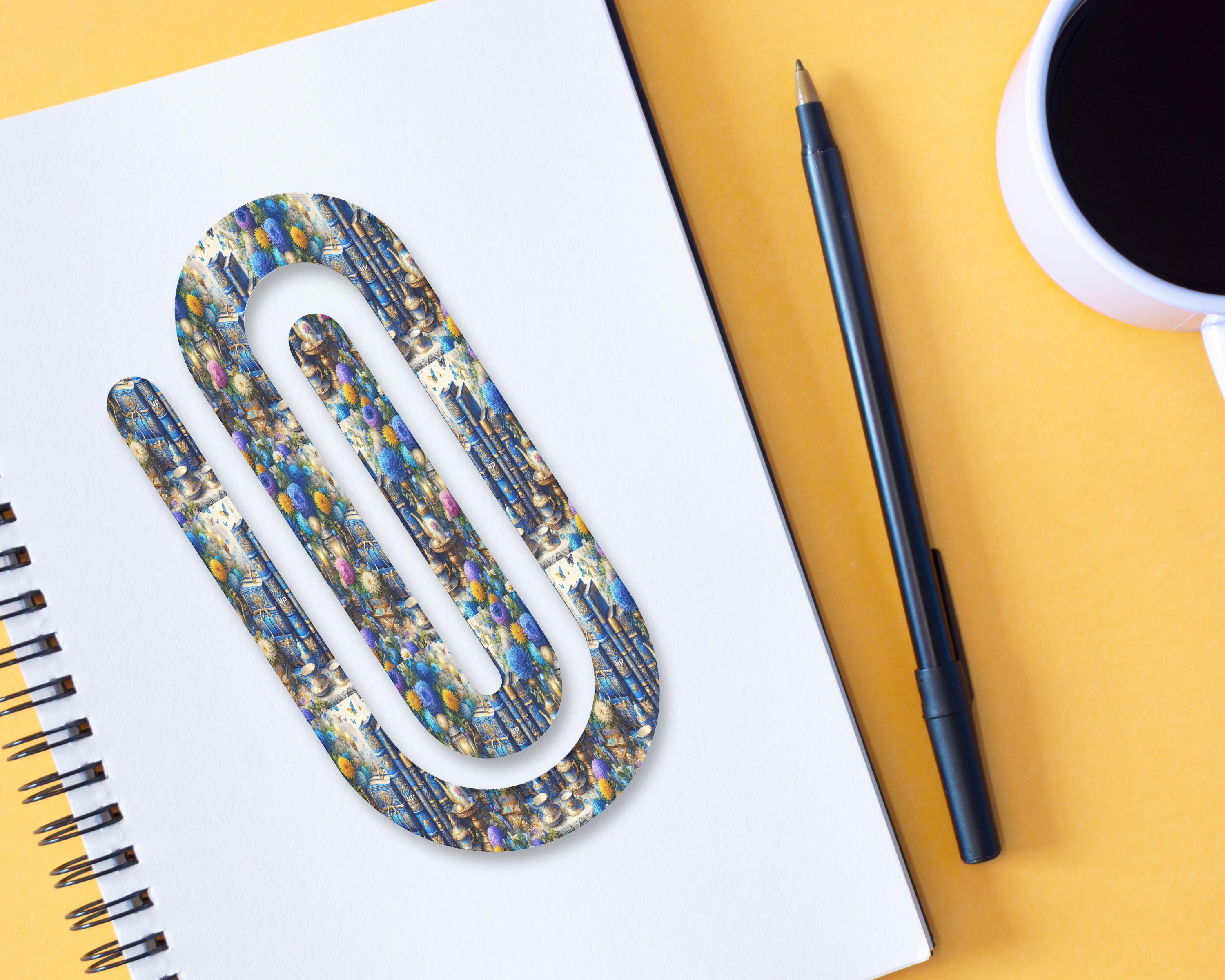 Chapter Clips Book‑Themed Jumbo Paper Clips