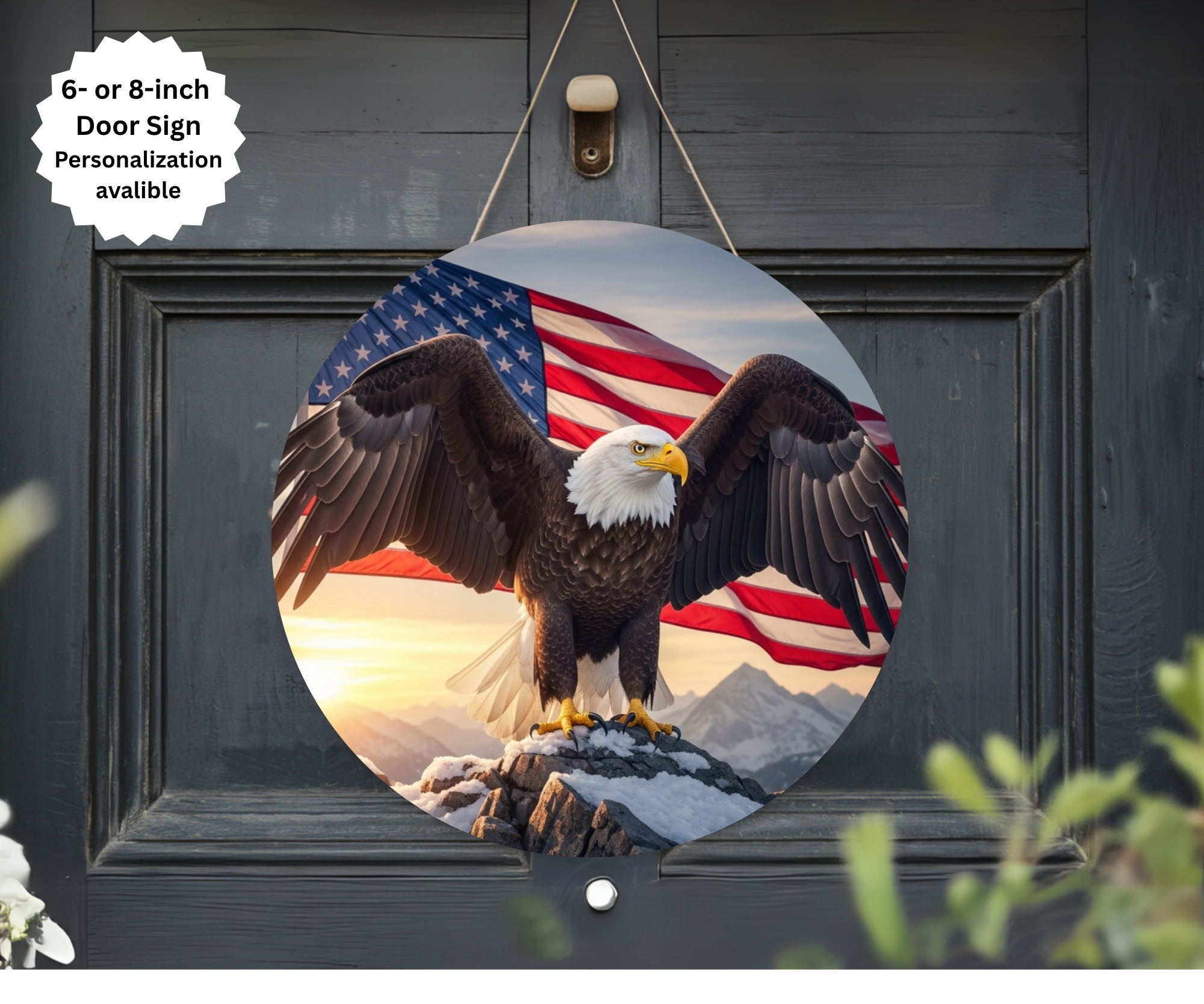 4th of July Door Signs