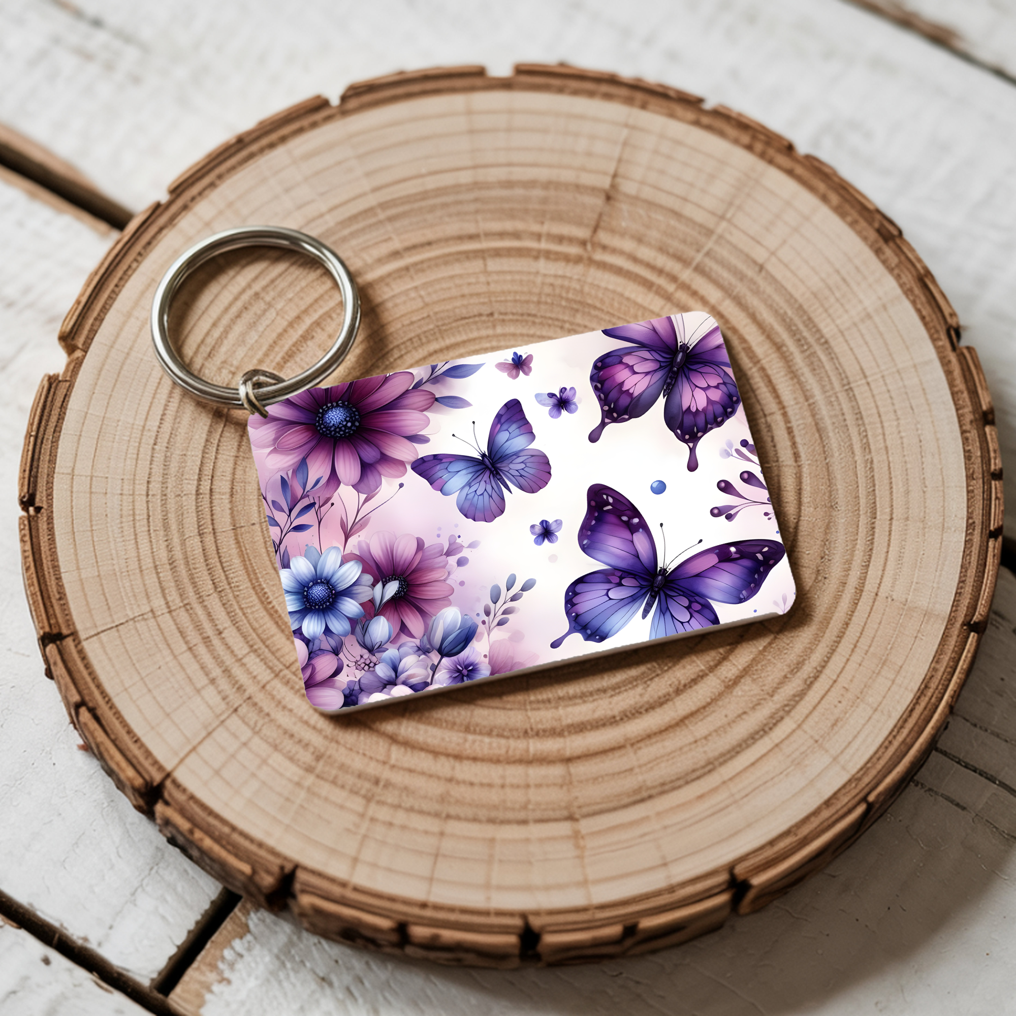 Butterfly Keychain
