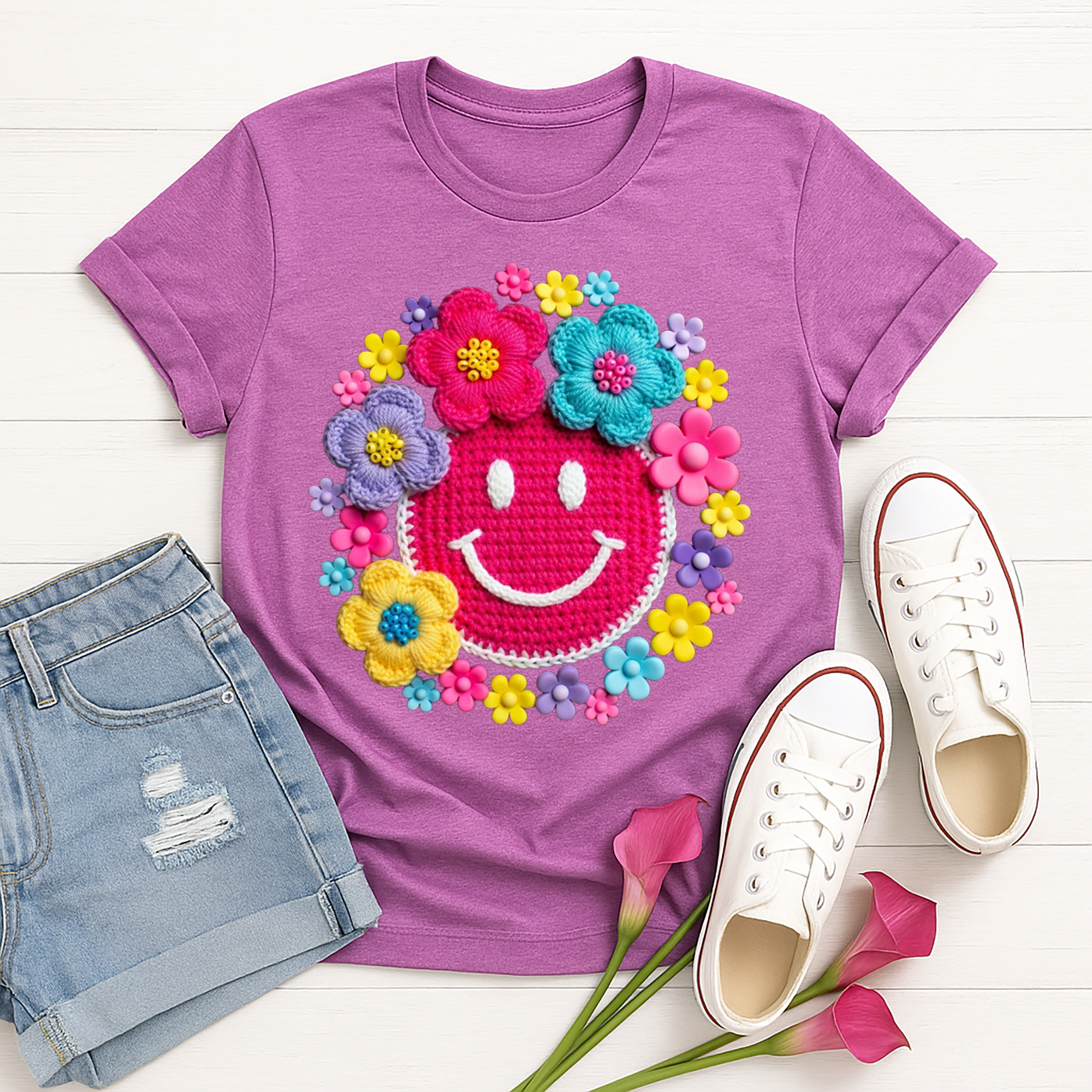 Foaux Yarn Smile Tee