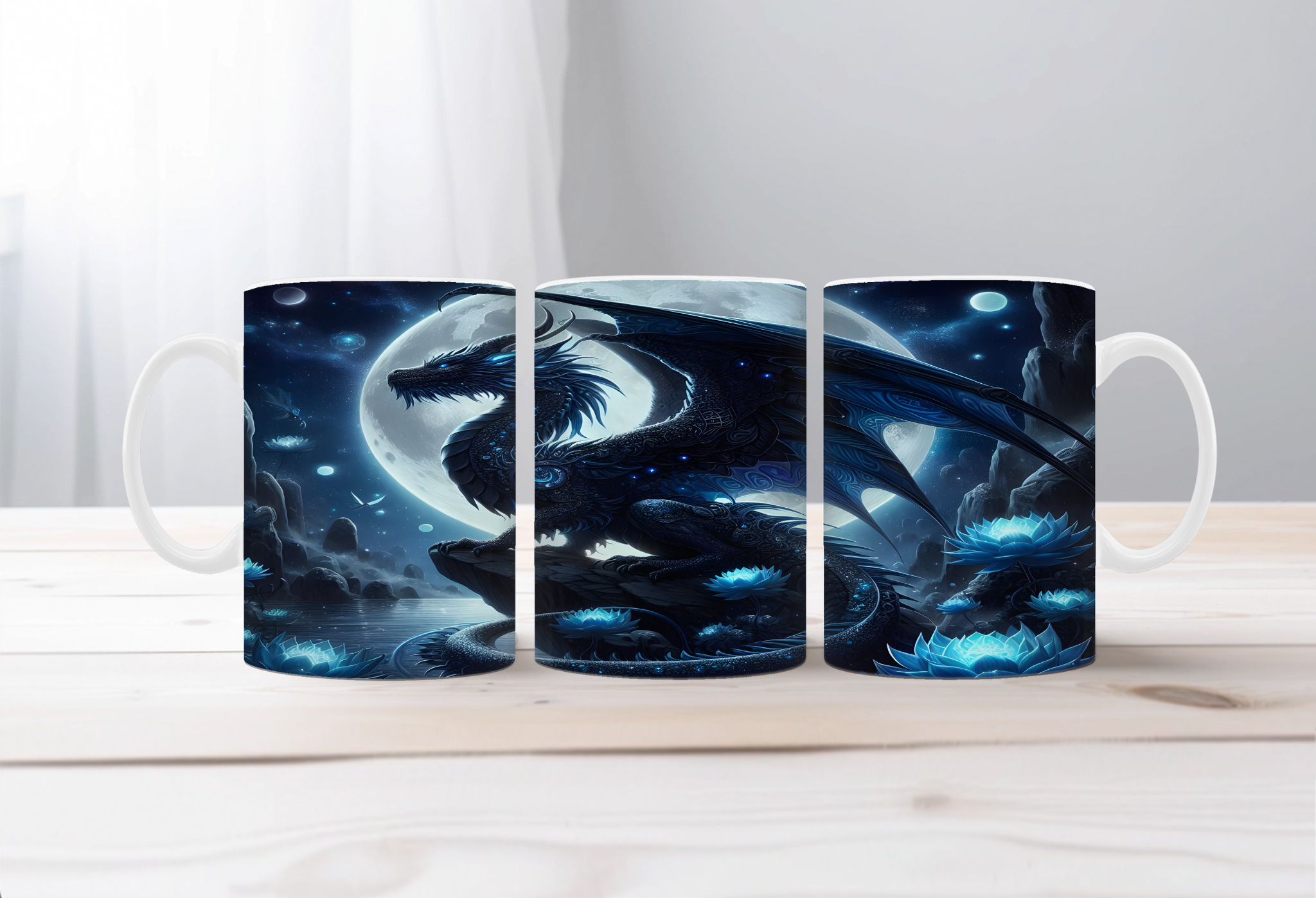 Majestic Dragon Scales Coffee Mug