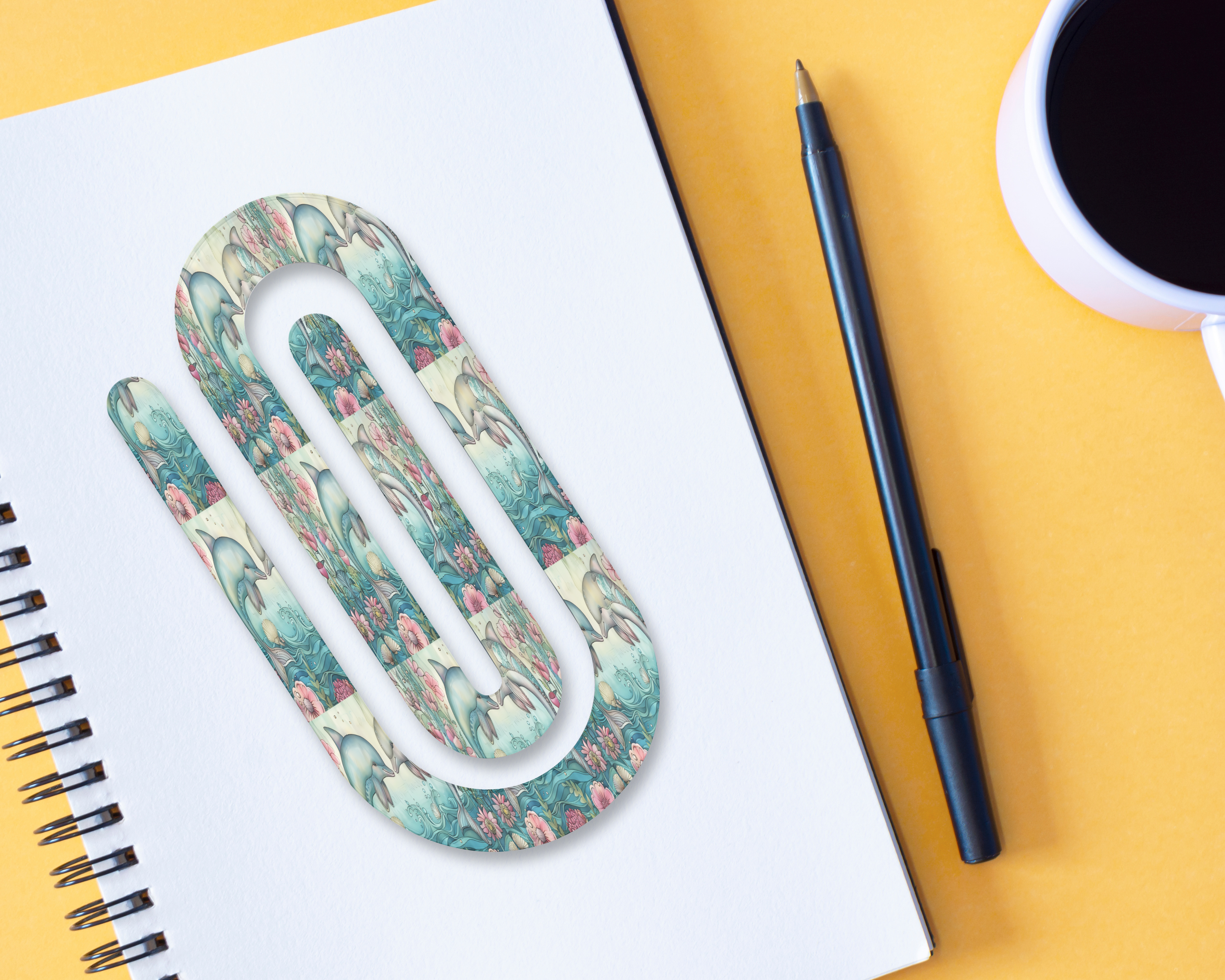 Make a Splash Dolphin Jumbo Paper Clips