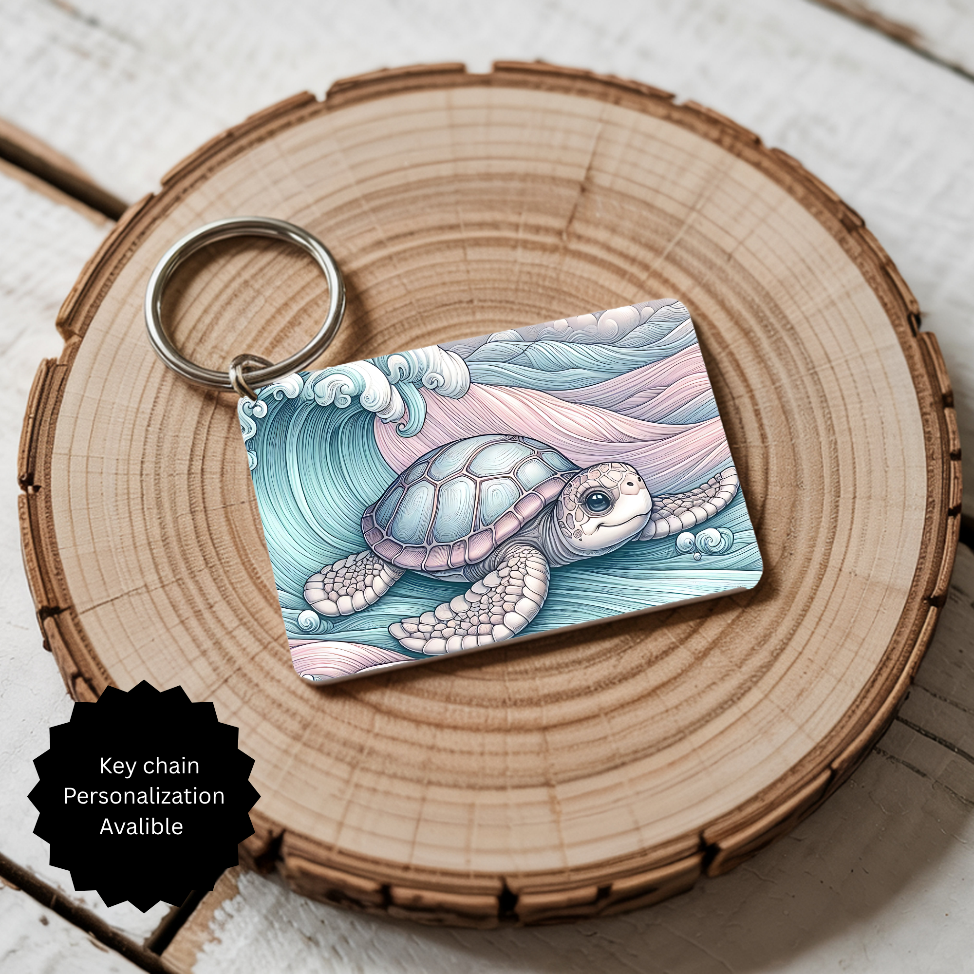 Sea Turtle Keychain