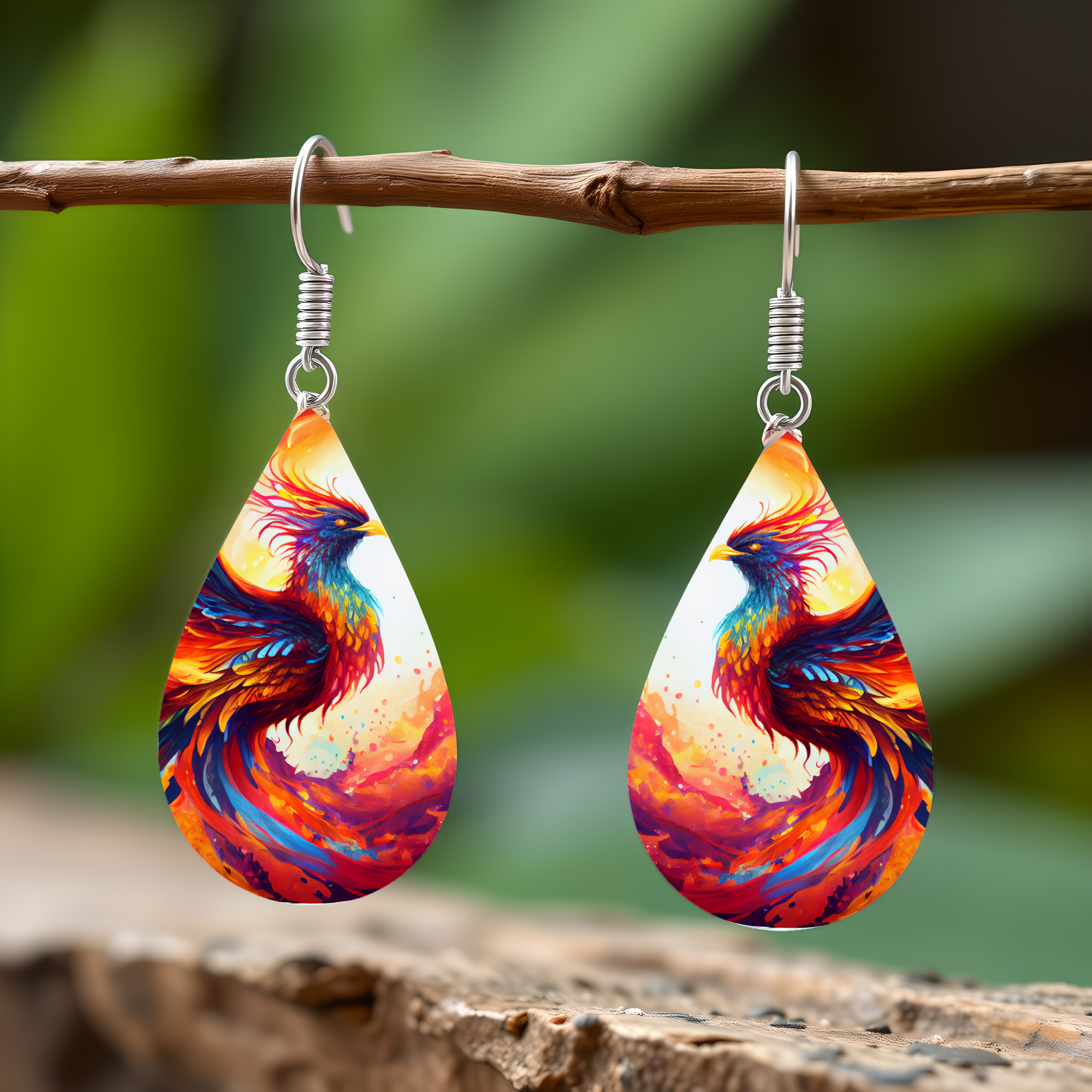 Phoenix Teardrop Earrings