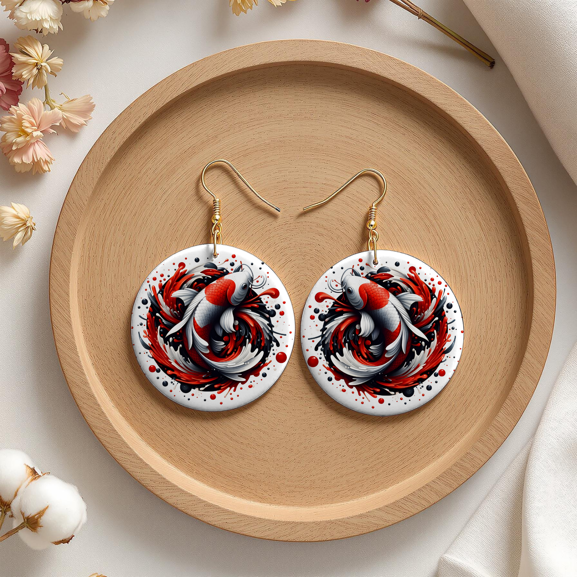 Koi Fish Earrings