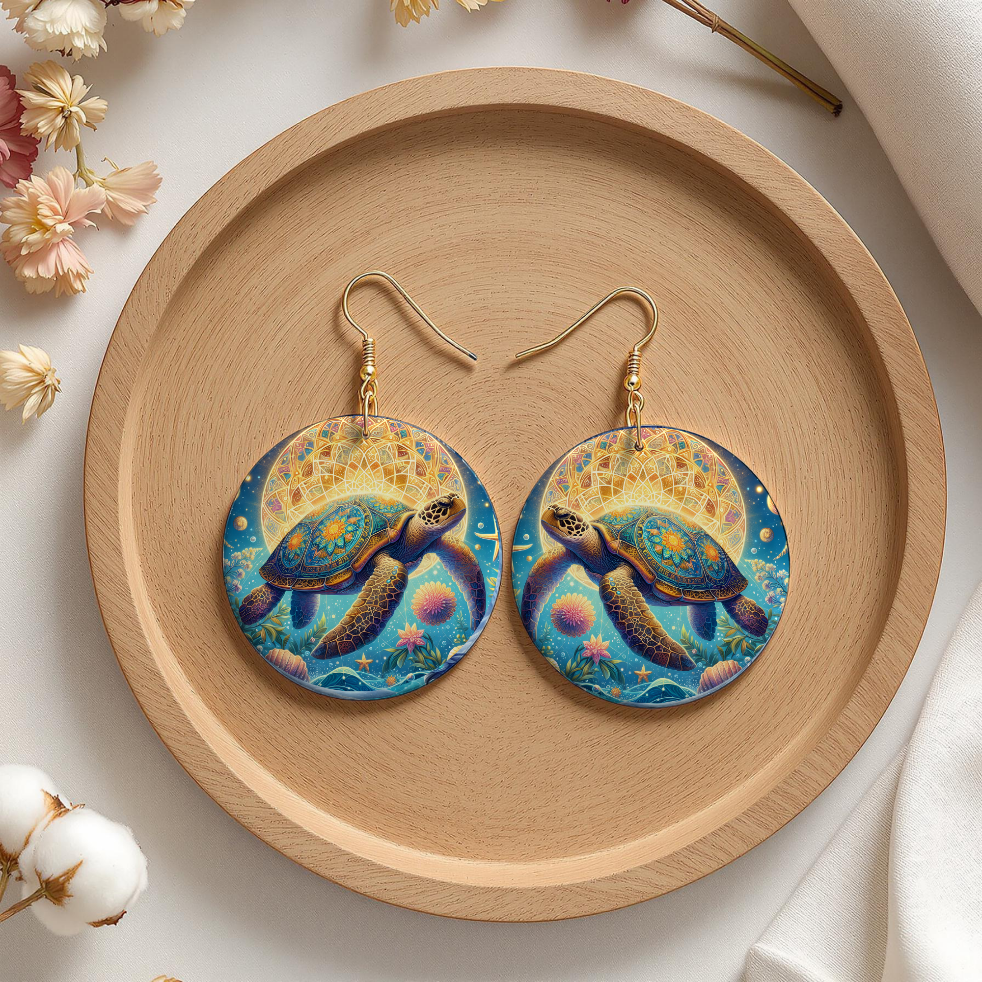 Sea Turtle Earrings — Choose Your Design
