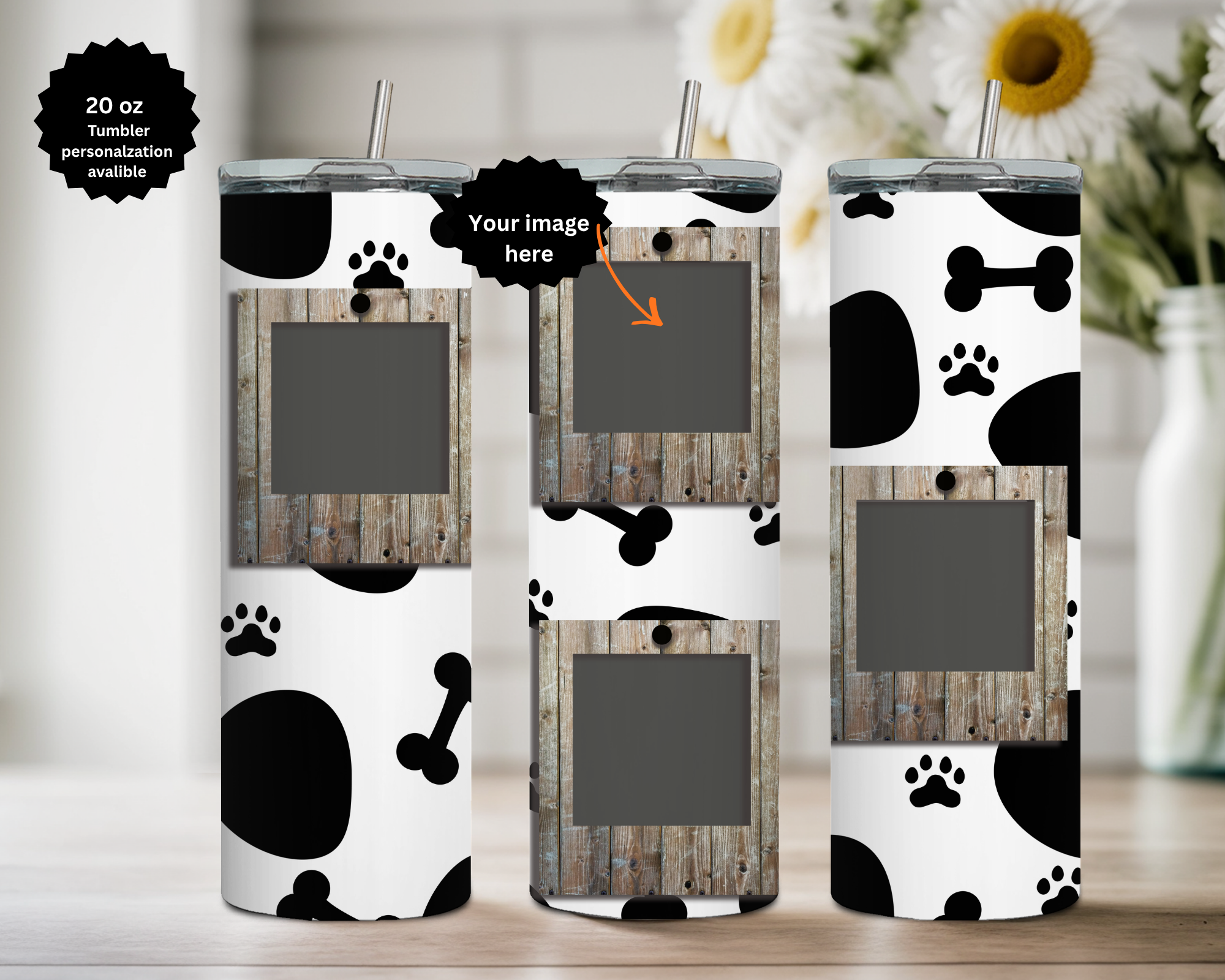 All Mother's 20 oz Stainless Steel Tumbler - Human, and Paws