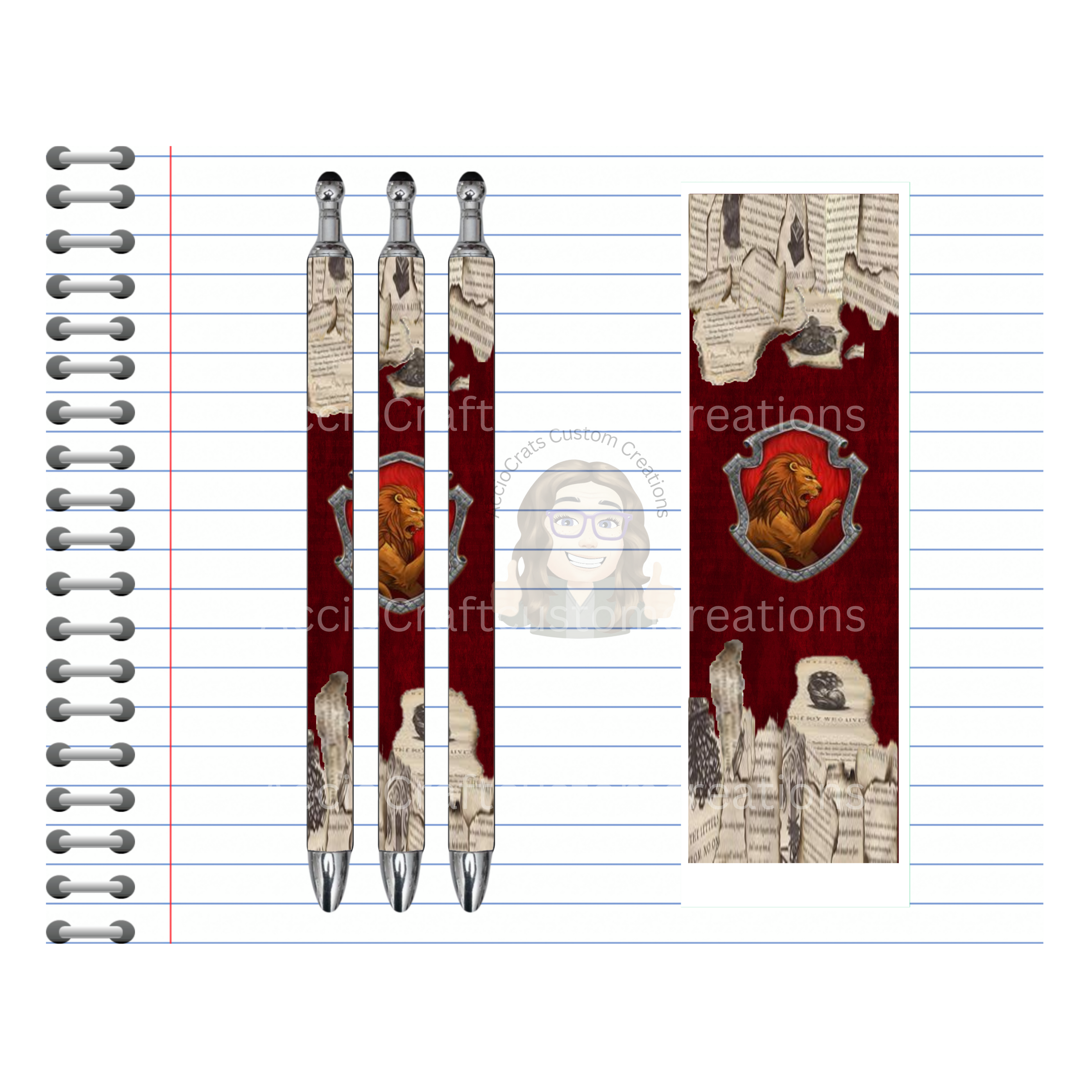 Refillable Pens, Wizard Images. Write with a little magic! ✨🪄Multiple options and Images available.