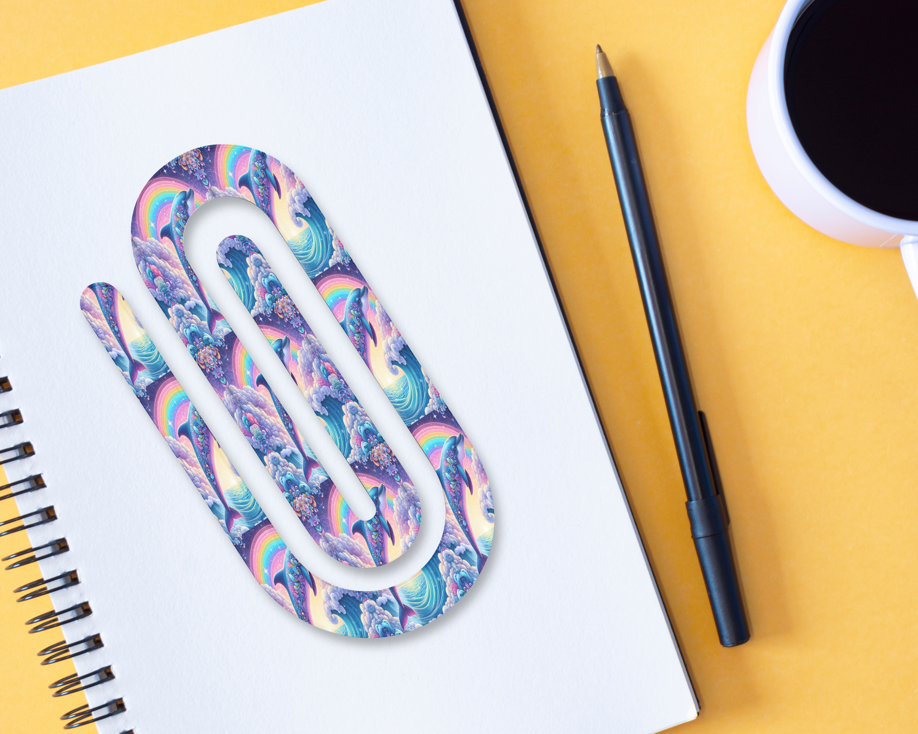 Make a Splash Dolphin Jumbo Paper Clips