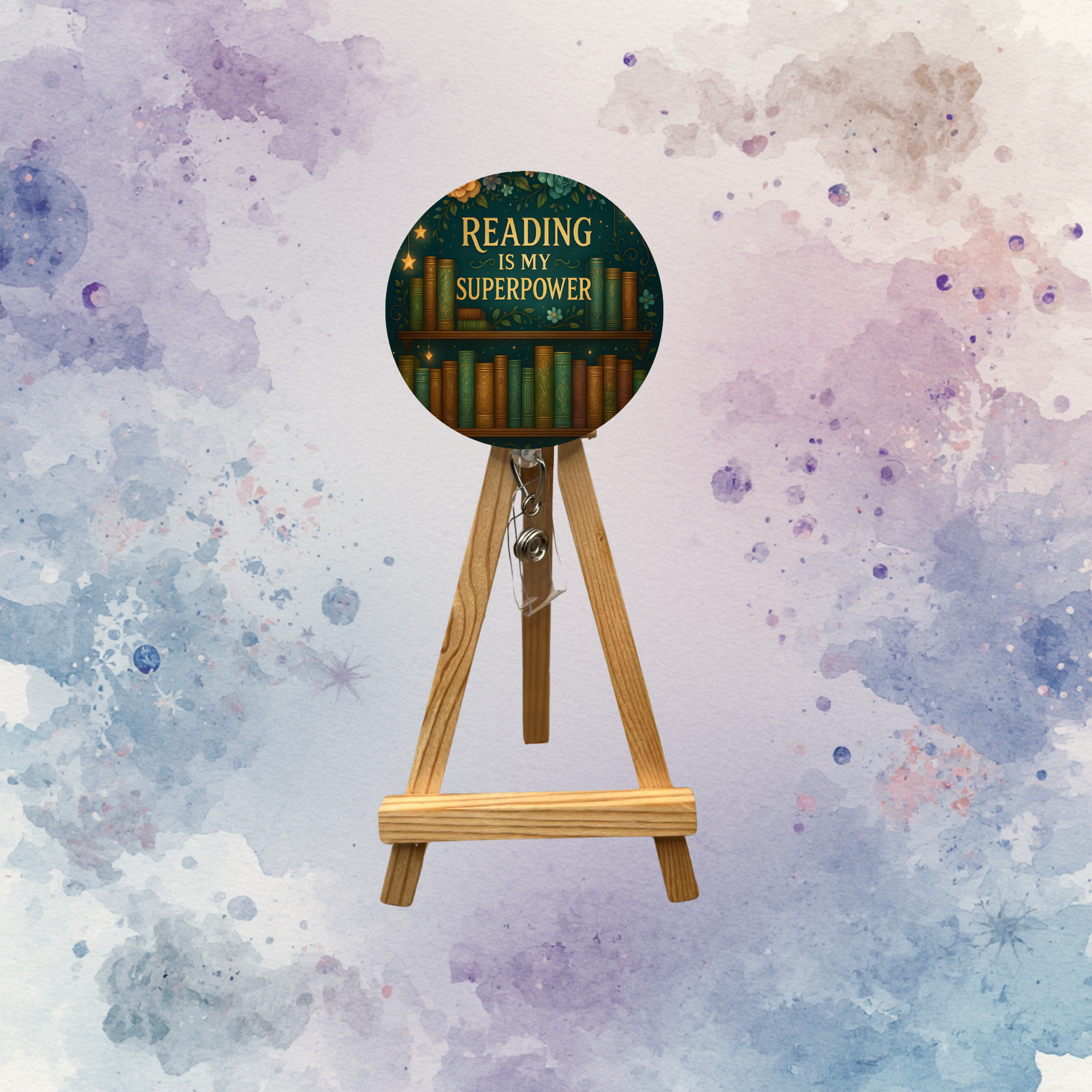 Once Upon a Badge Pull Book Themed. Multiple Images available.