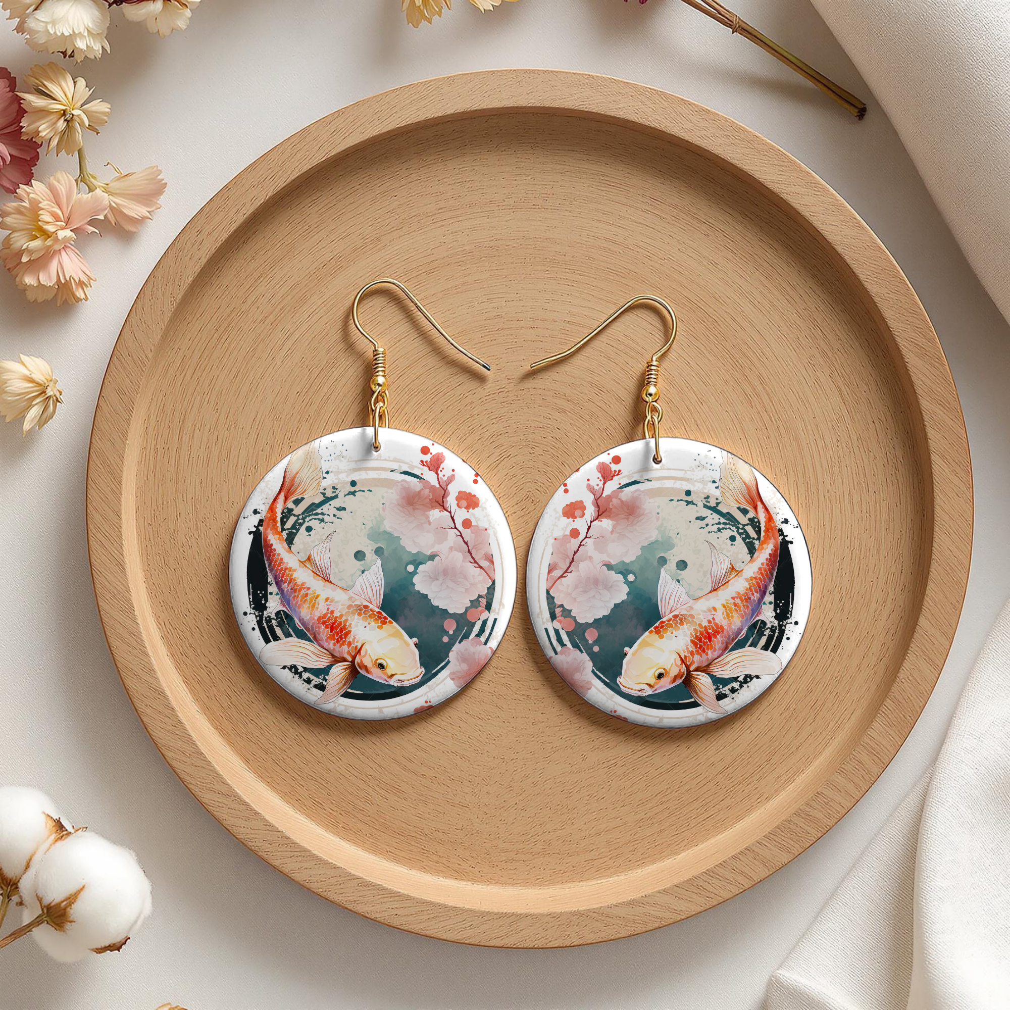 Koi Fish Earrings