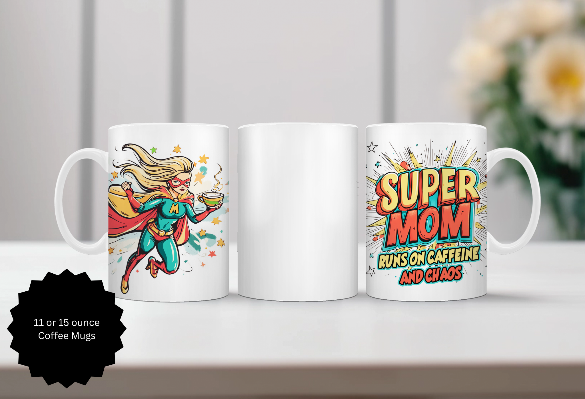 Mother's Day Mugs Human and Fur.