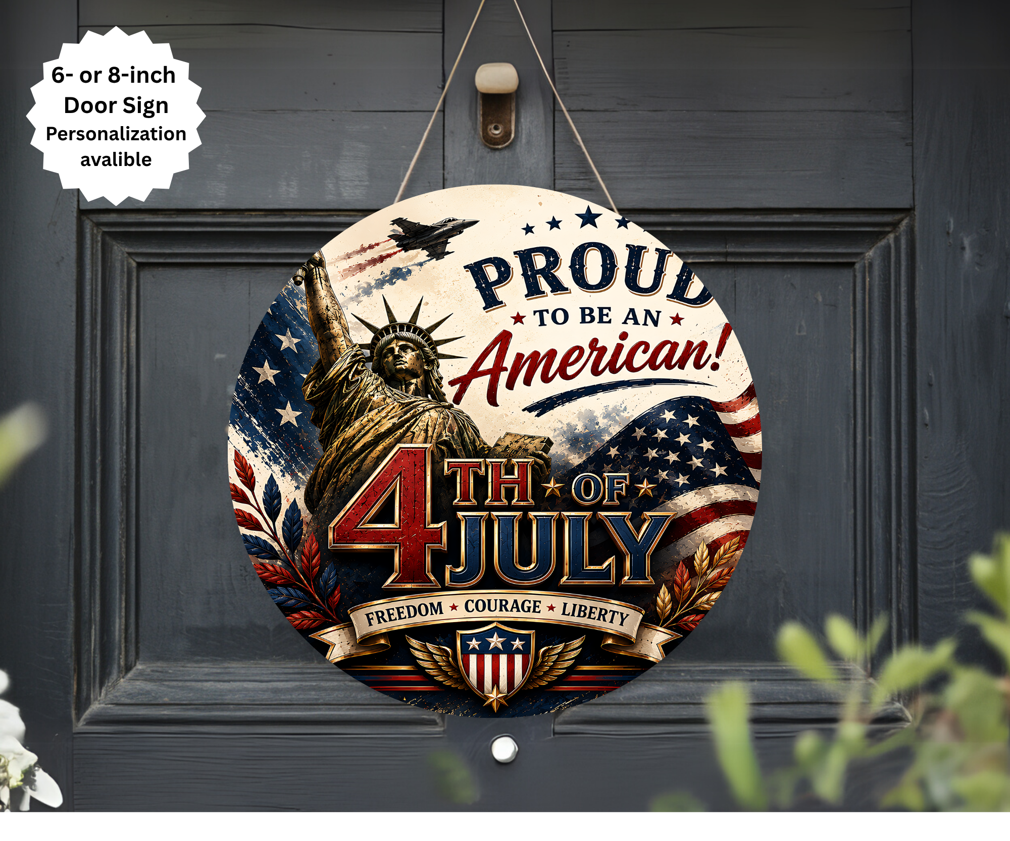 4th of July Door Signs