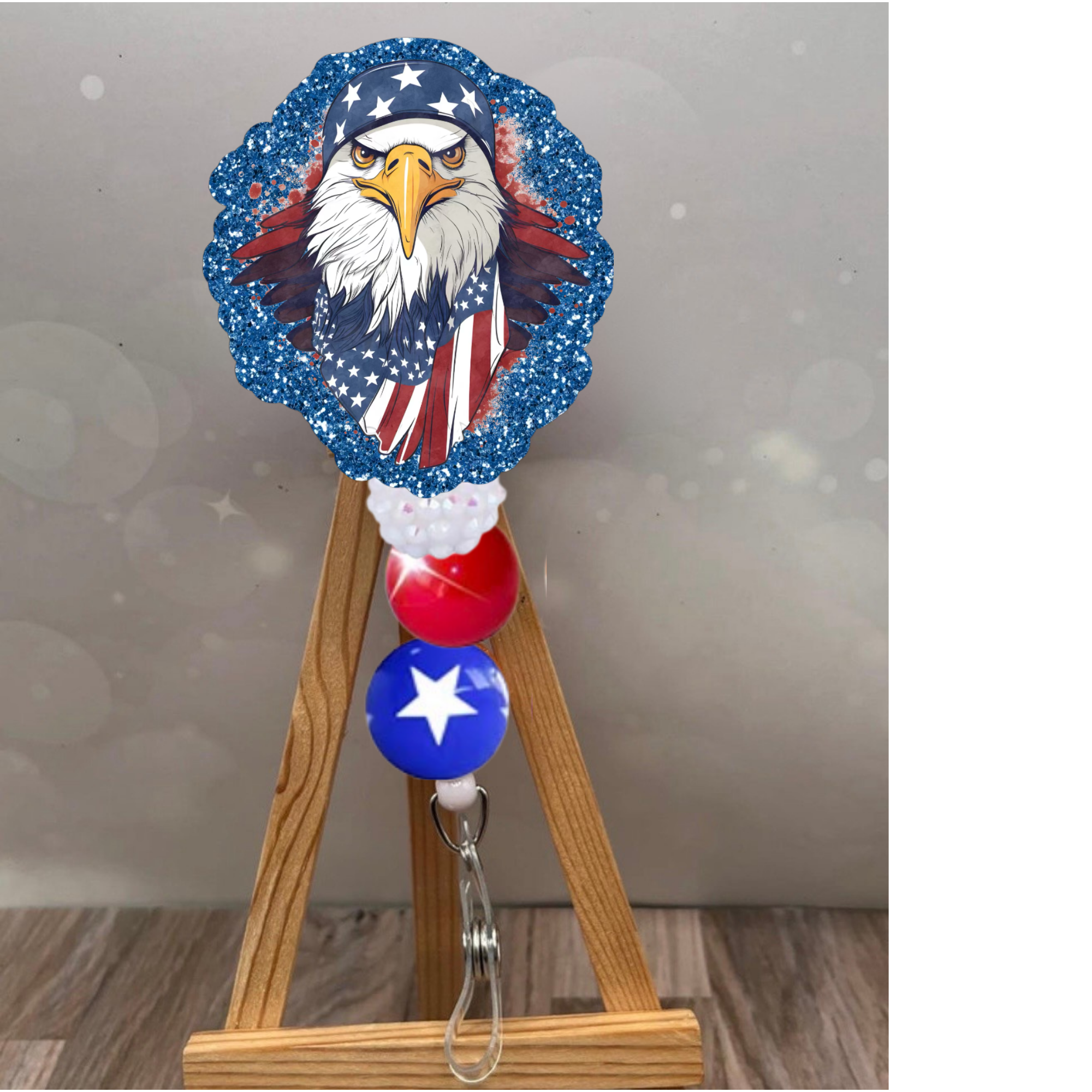 American Eagle Pride Badge Pull