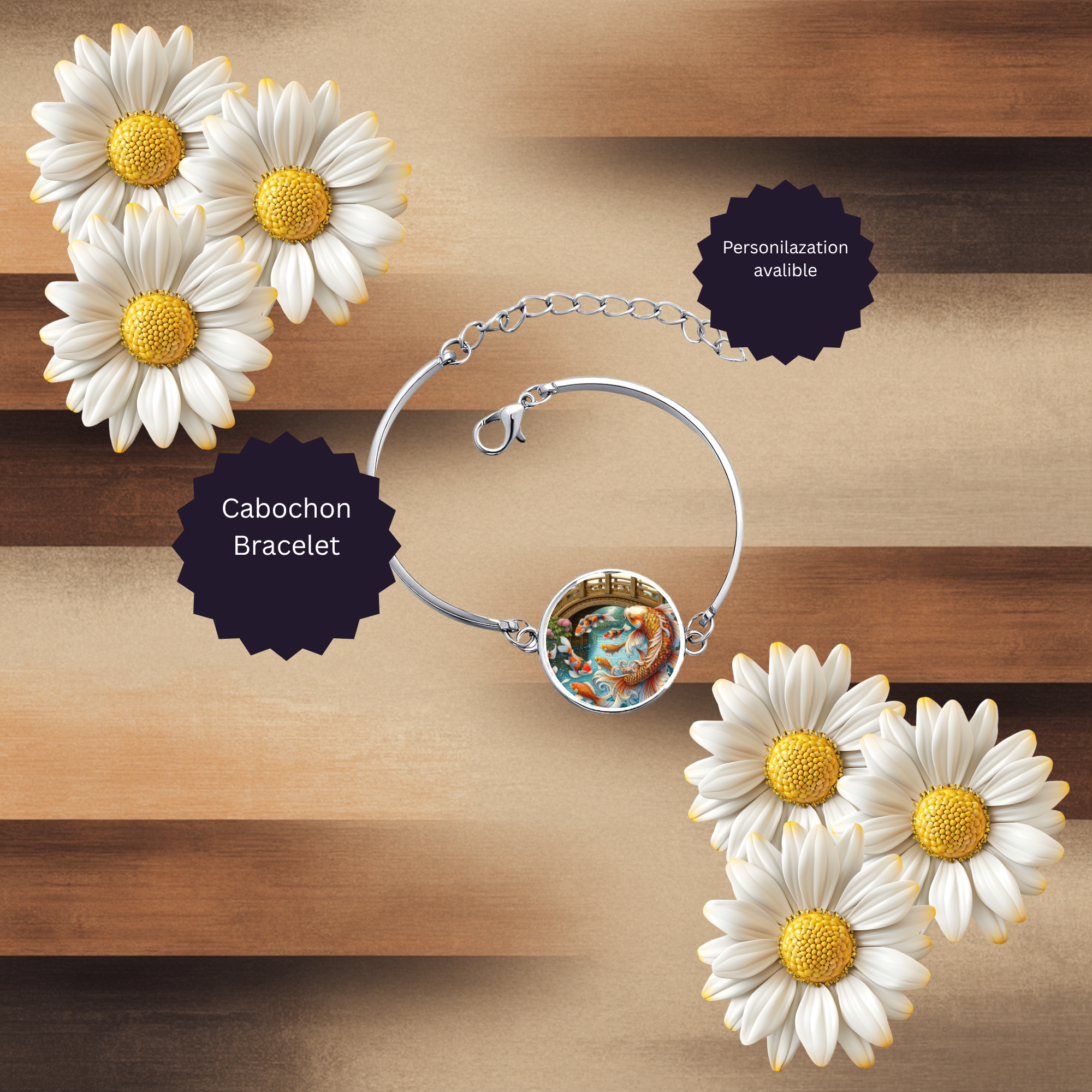 Koi Fish Charm Bracelets