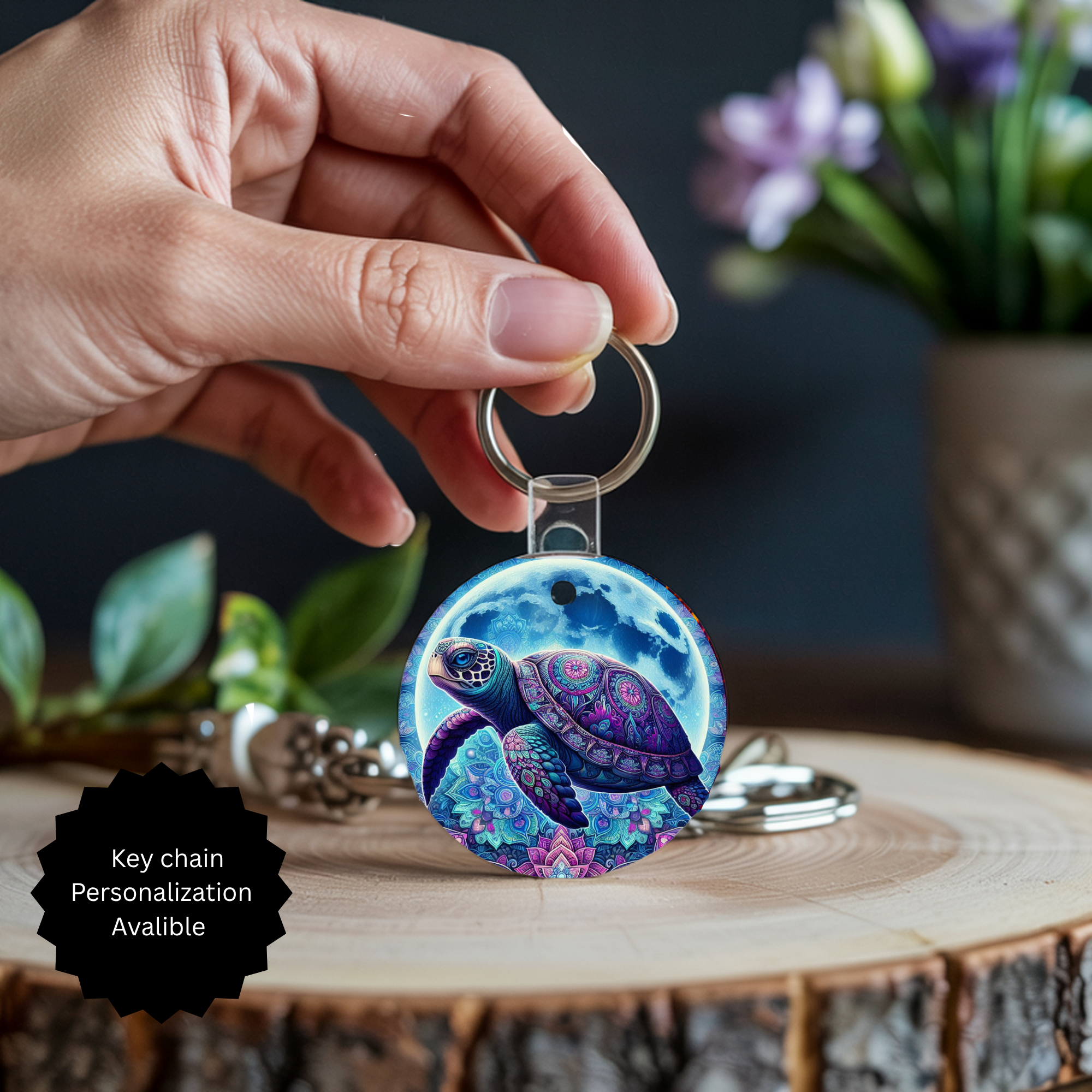Sea Turtle Keychain
