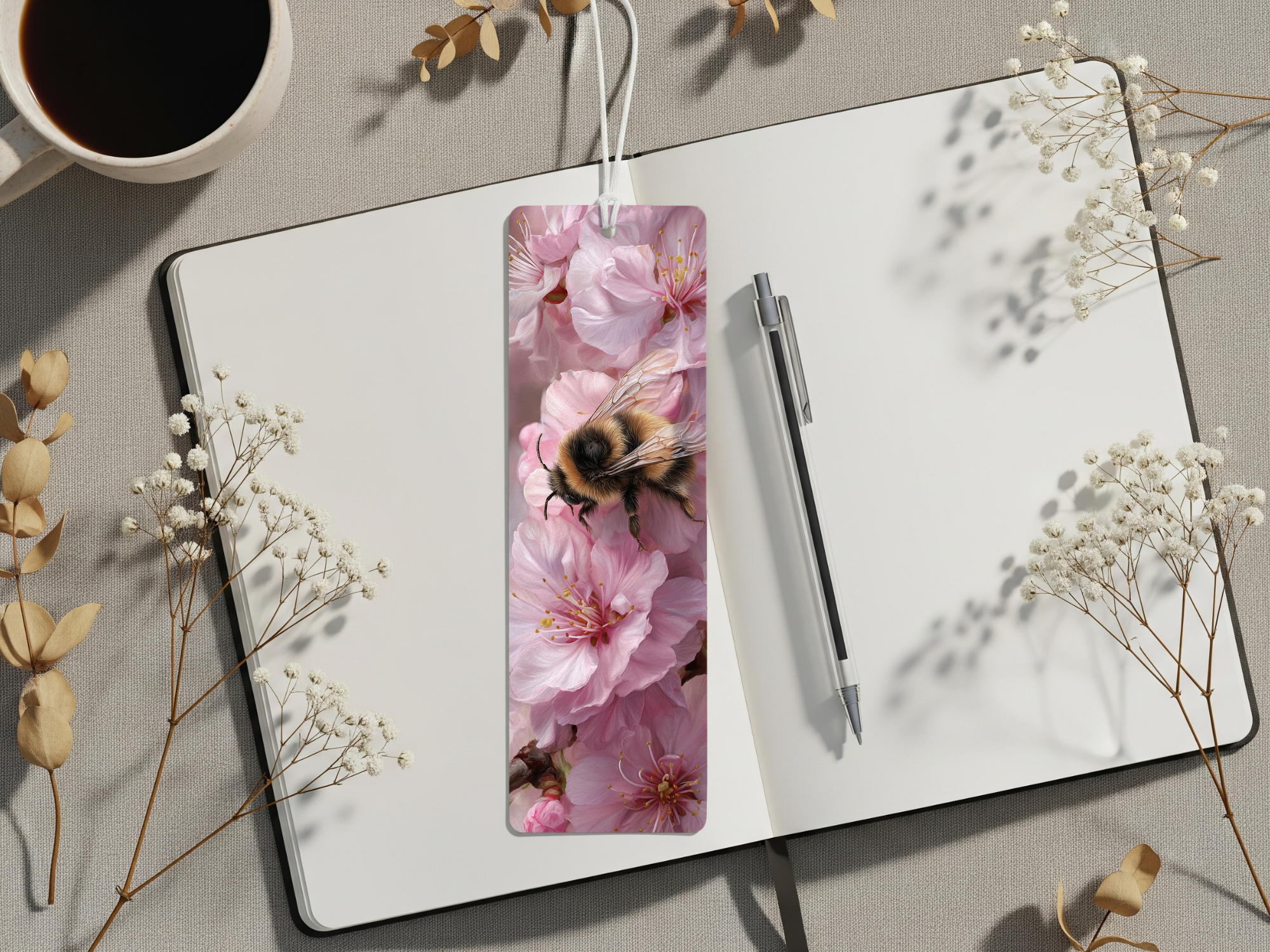 Aluminum Metal Bookmarks, Honeybee Images Make every chapter “bee” sweet! 🐝💛