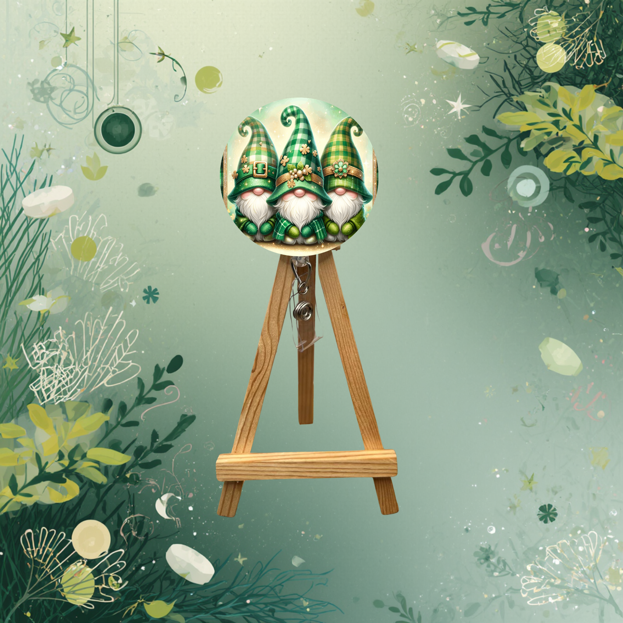 Lucky Charm Badge Pull for St. Patrick’s Day