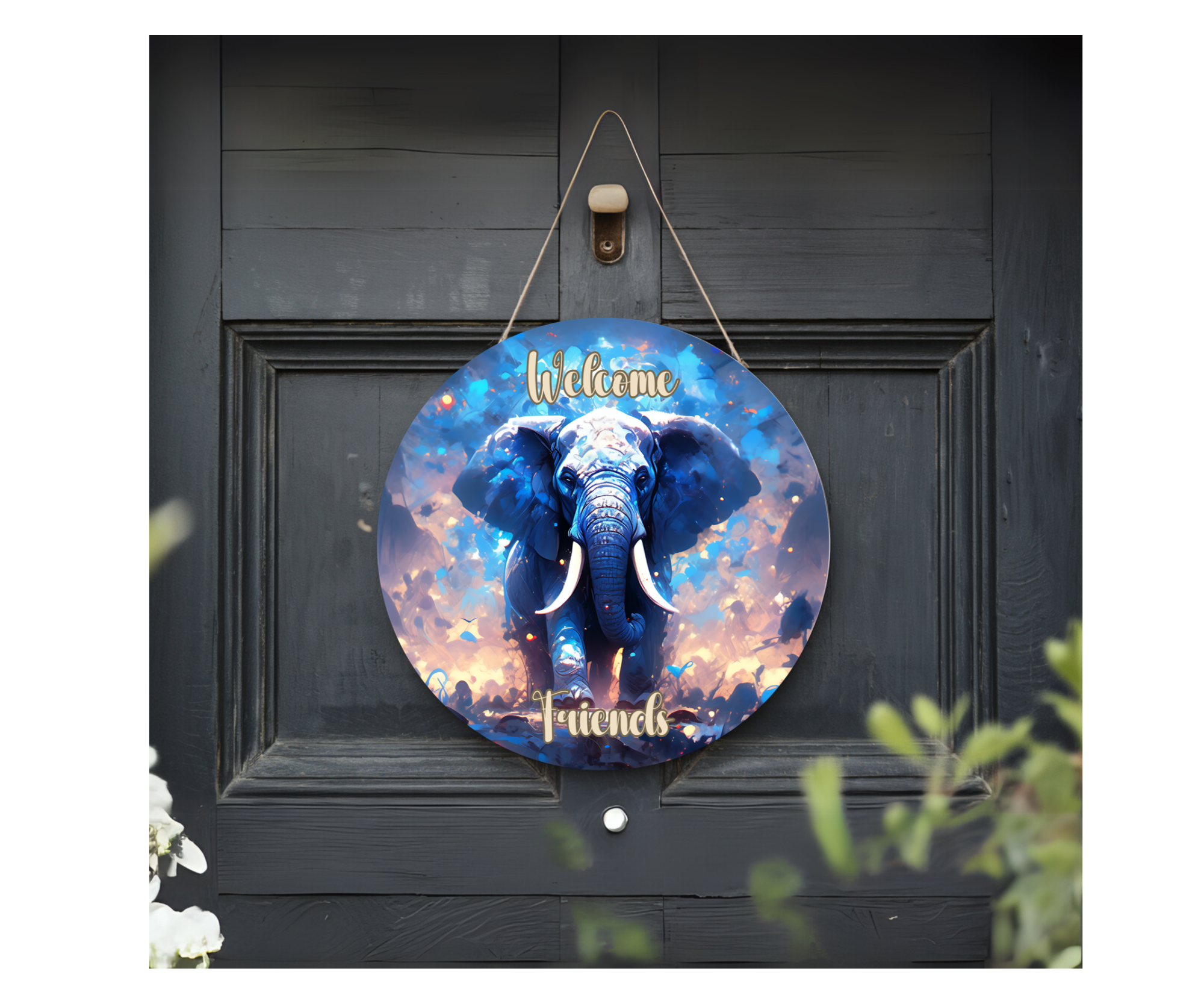 Good Vibes, Good Luck Elephant Sign