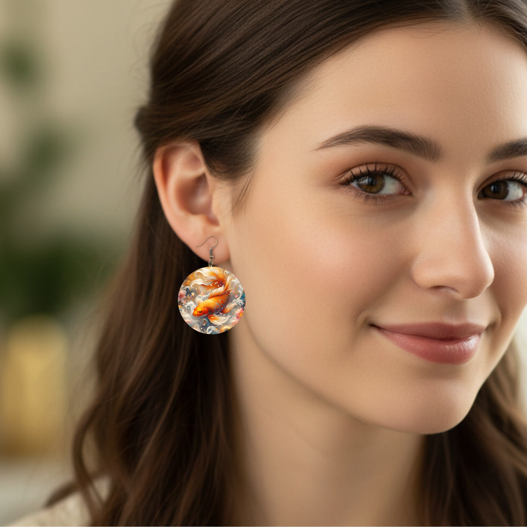 Koi Fish Earrings