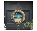 Salty Air Welcome Door Signs