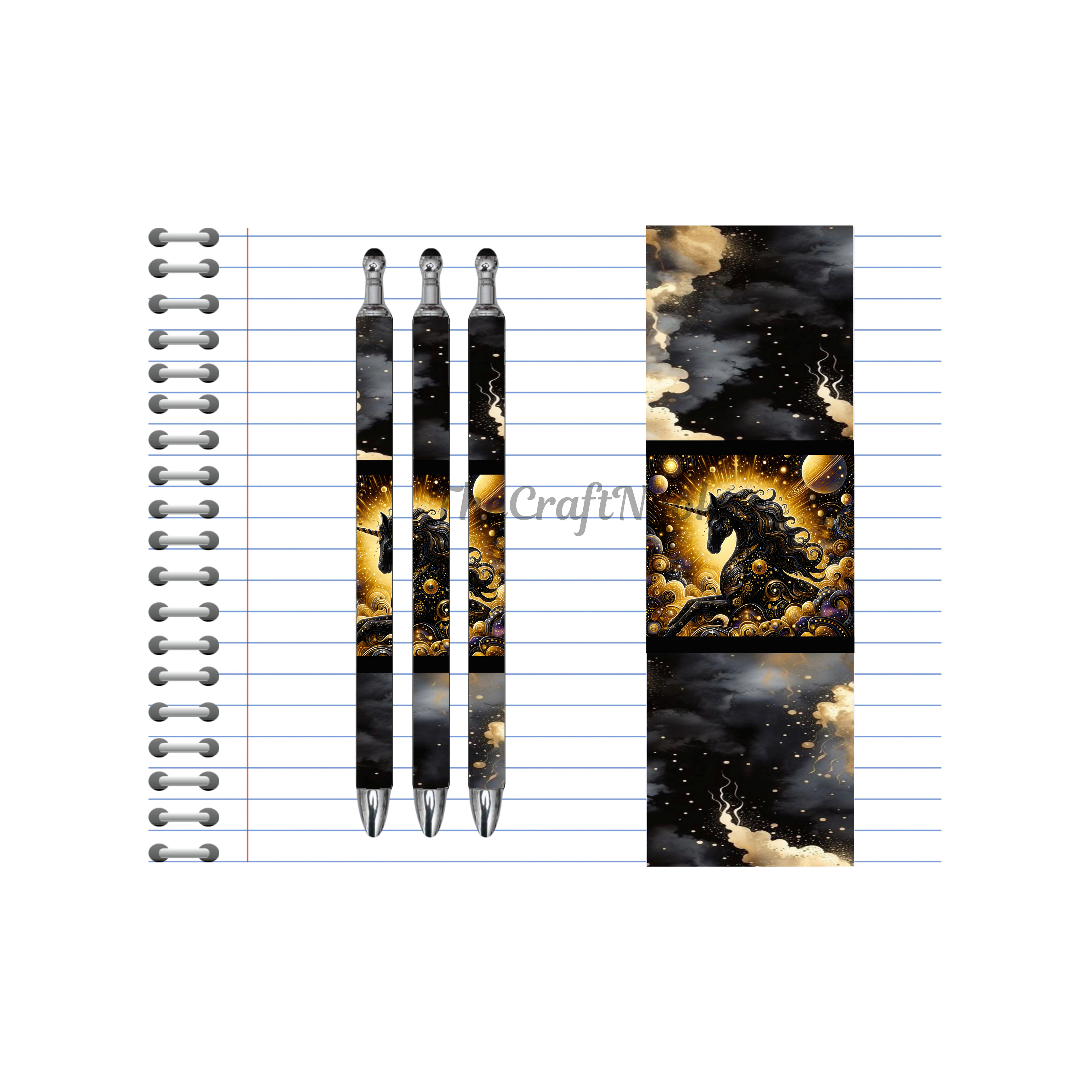 Refillable Pens, Unicorn Images multiple options and Images available.