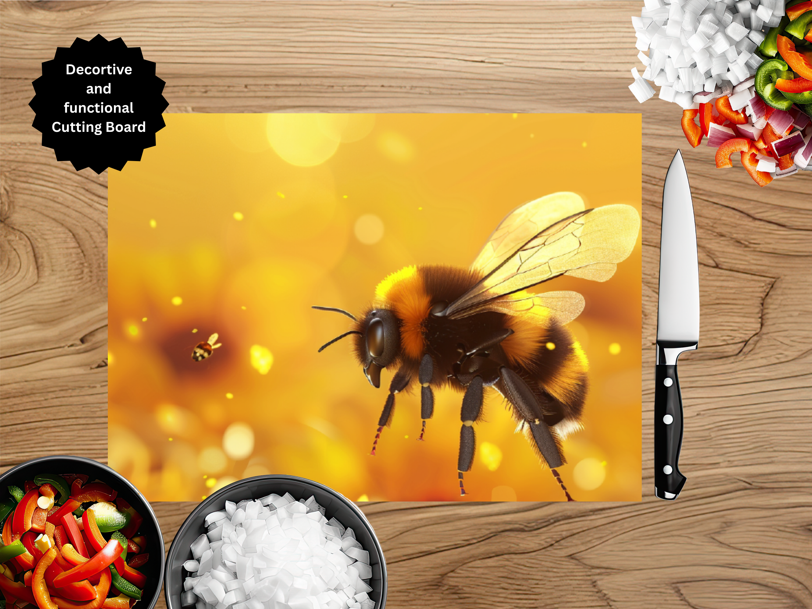 Honeybee Cutting board