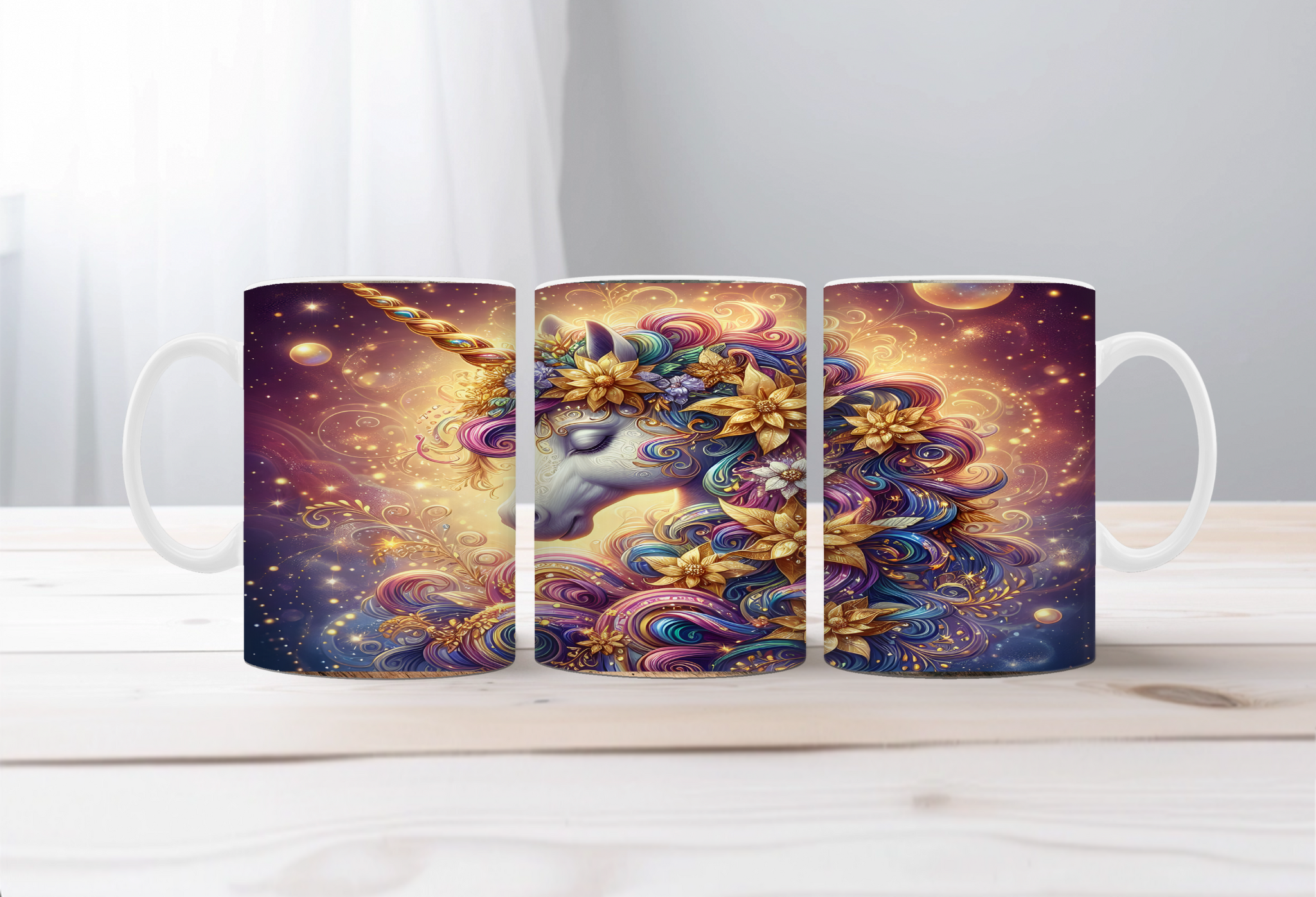 Magical Unicorn Stainless Steel Tumblers. Multiple Sizes and Images Available.