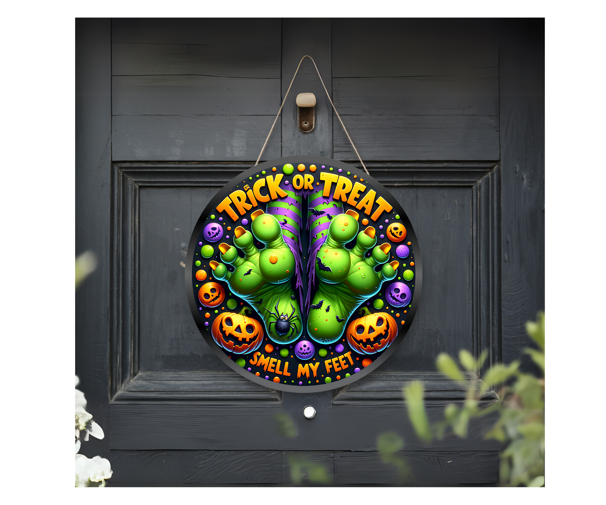 Spooky season Halloween Door signs