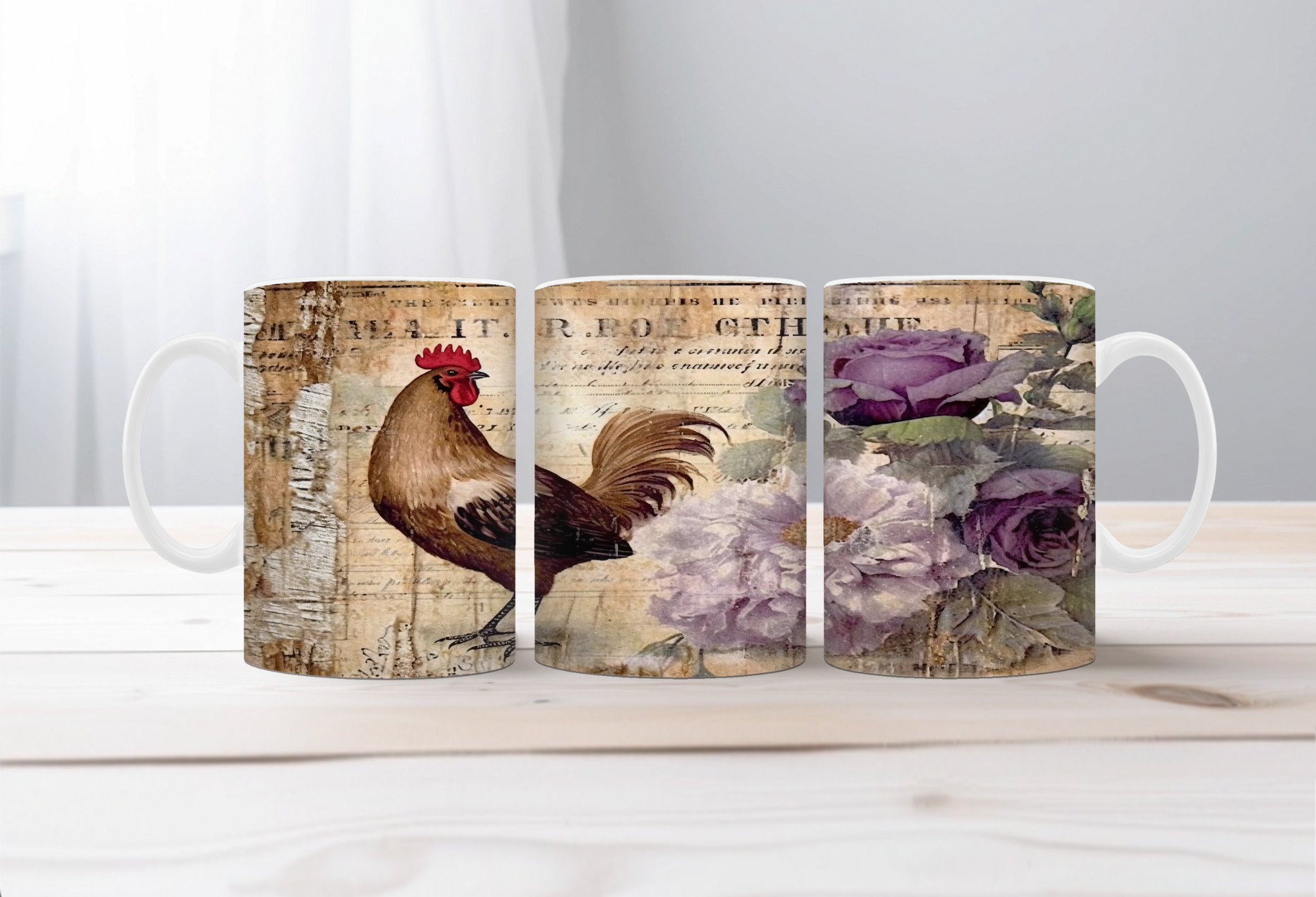 Country Coop Chicken Mug