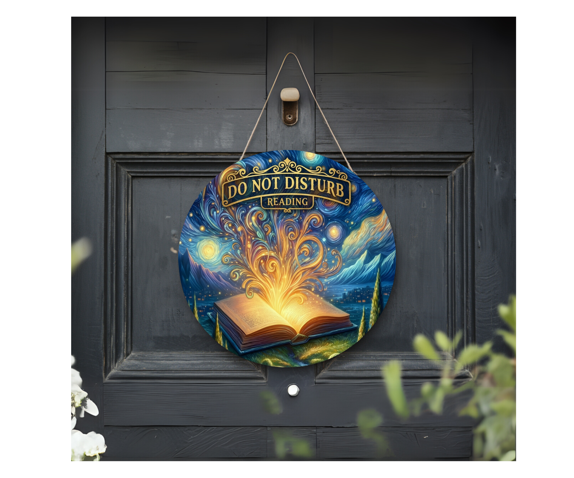 Book Nook Door Signs