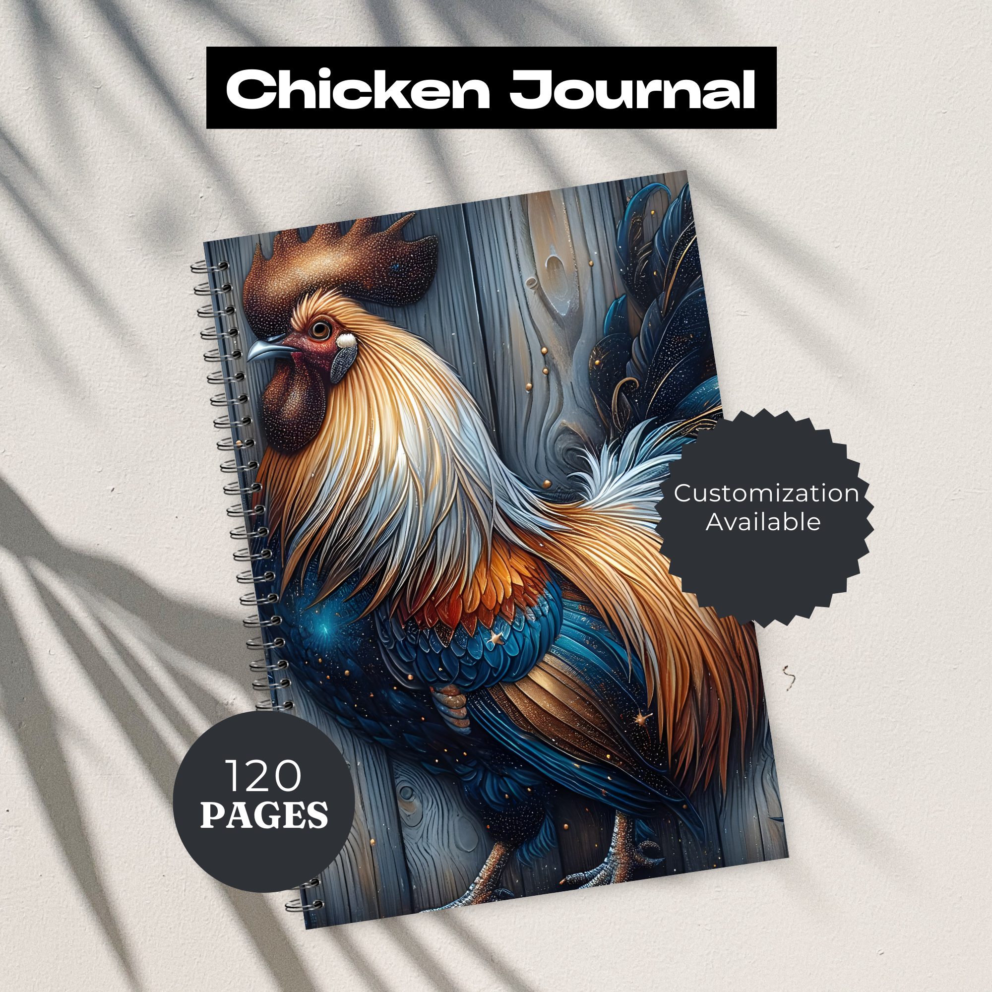 Cluck & Create Chicken Journals