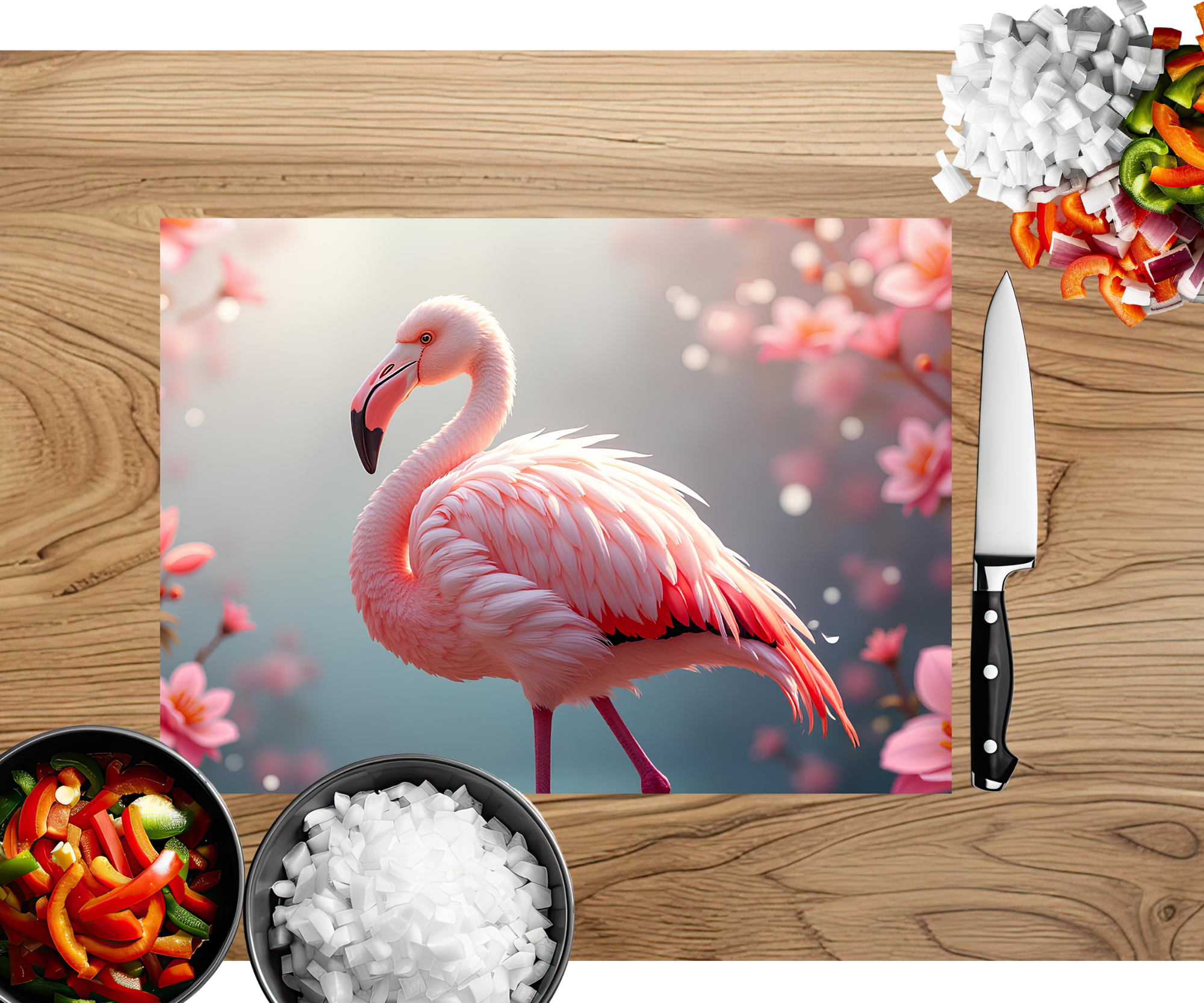 Flamingle & Chop Cutting Boards