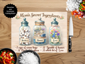 Mother's Day Glass Cutting Board — Choose Your Design
