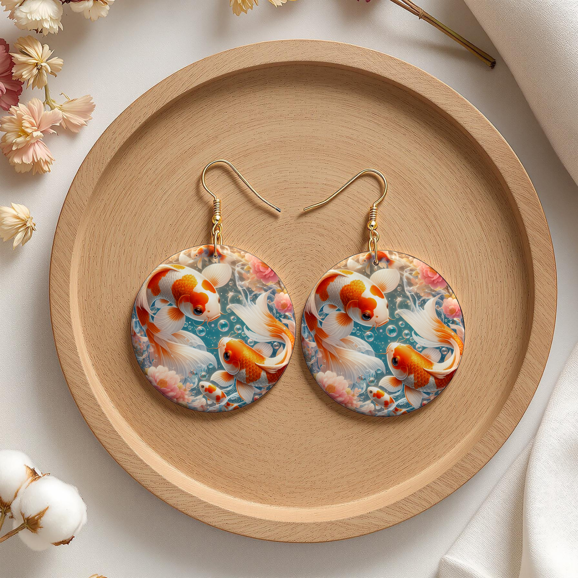 Koi Fish Earrings