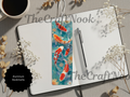Koi Fish Bookmarks – Handcrafted Metal Bookmarks with Beads & Glitter
