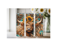 20 oz Highland Cutie Country Stainless Steel Tumbler. Multiple Images Available.