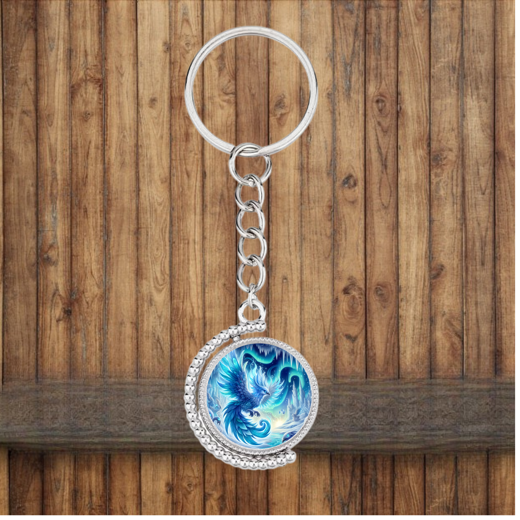 Phoenix Bezel Keychain