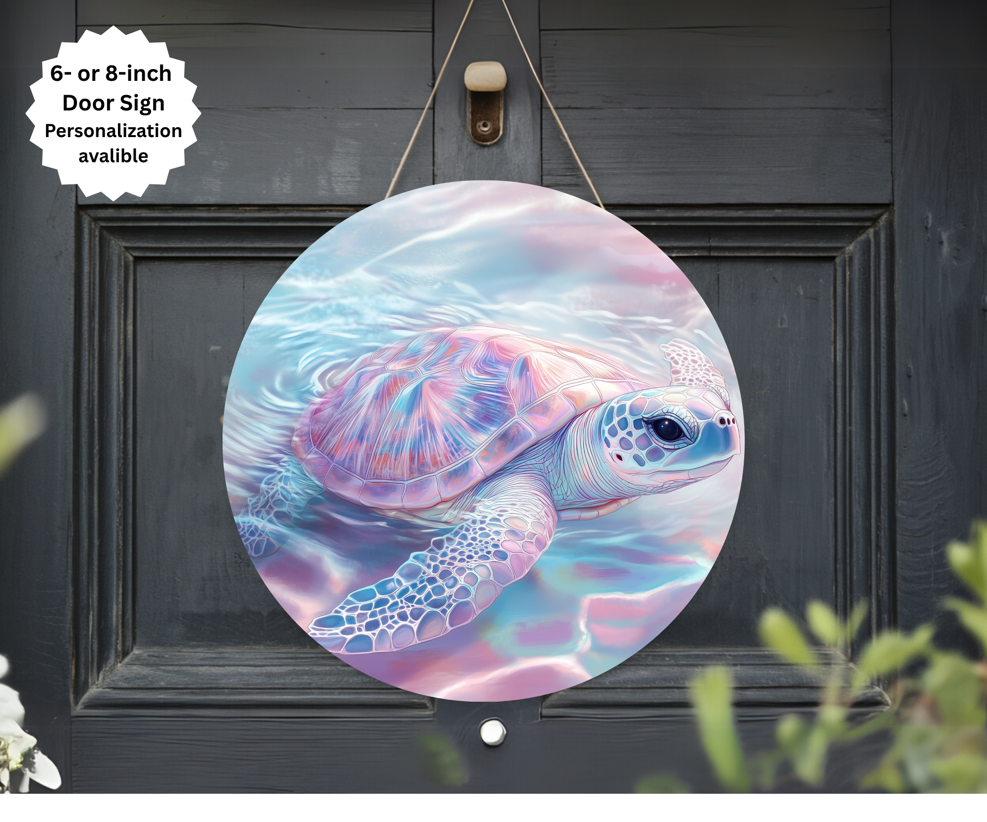 Sea Turtle Door Signs