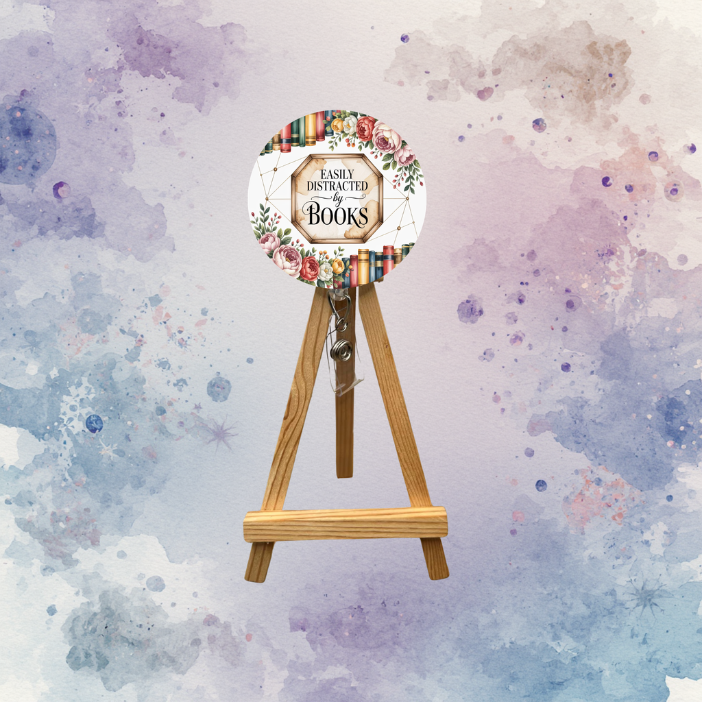 Once Upon a Badge Pull Book Themed. Multiple Images available.