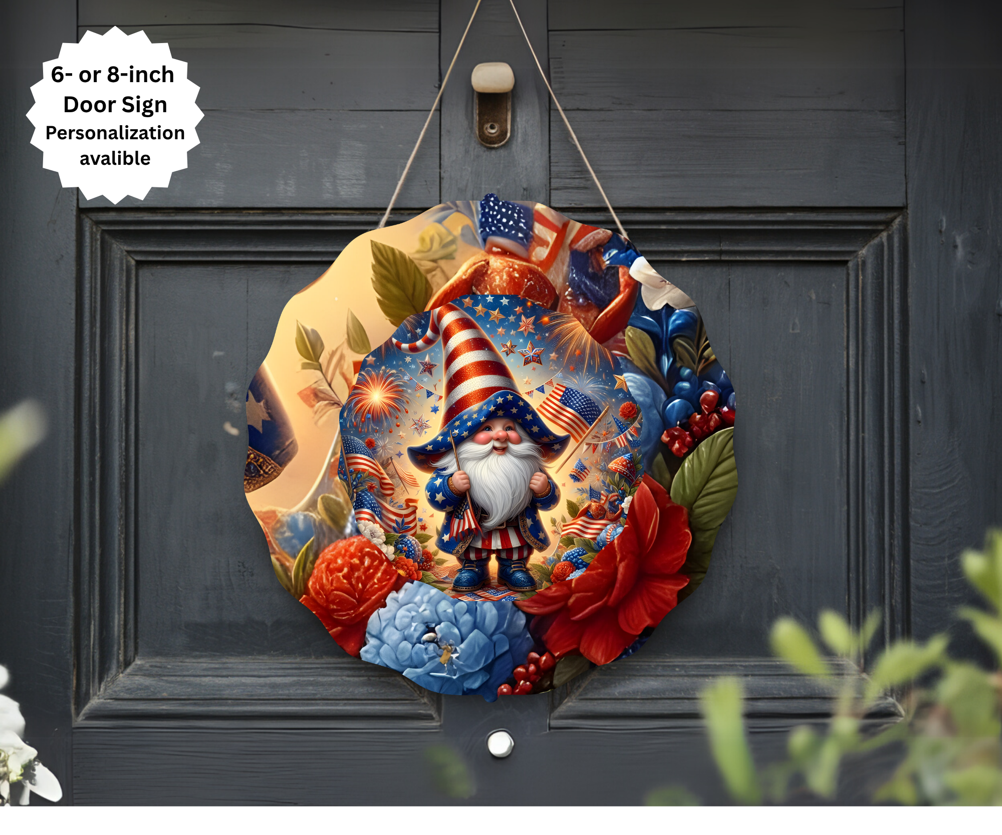 4th of July Door Signs