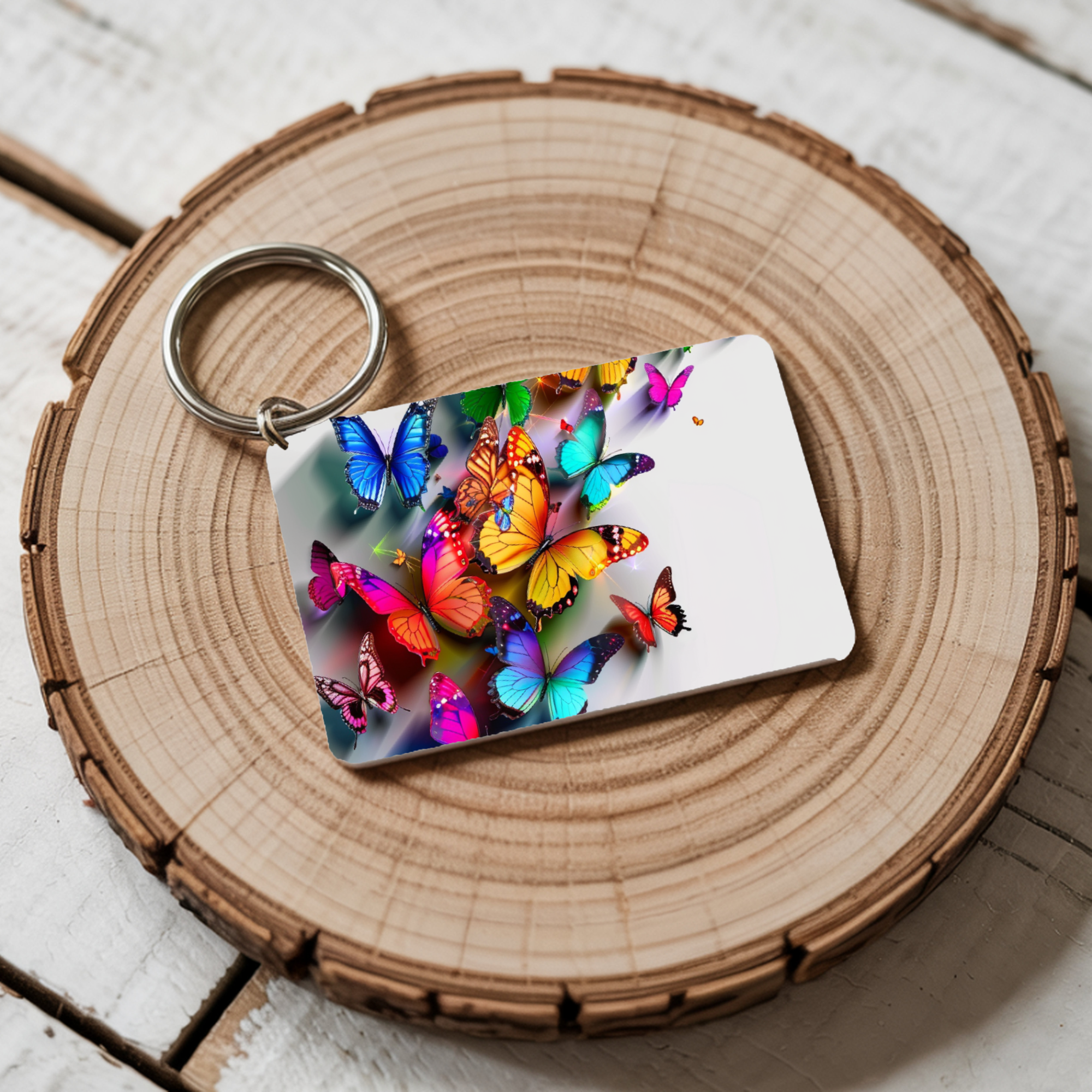 Butterfly Keychain