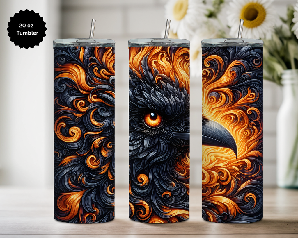 Phoenix 20 oz Stainless Steel Tumbler - Rise & Shine Collection