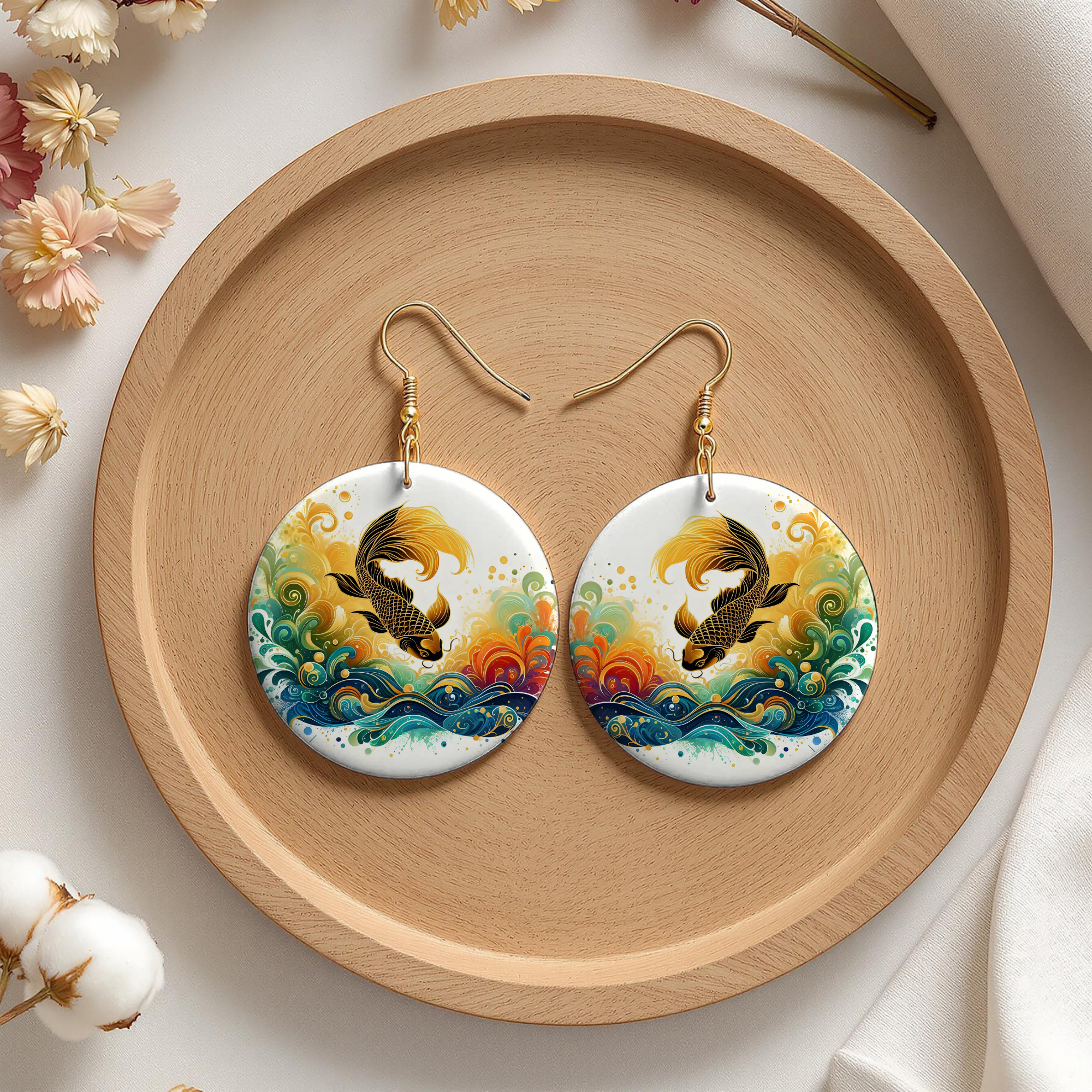 Koi Fish Earrings